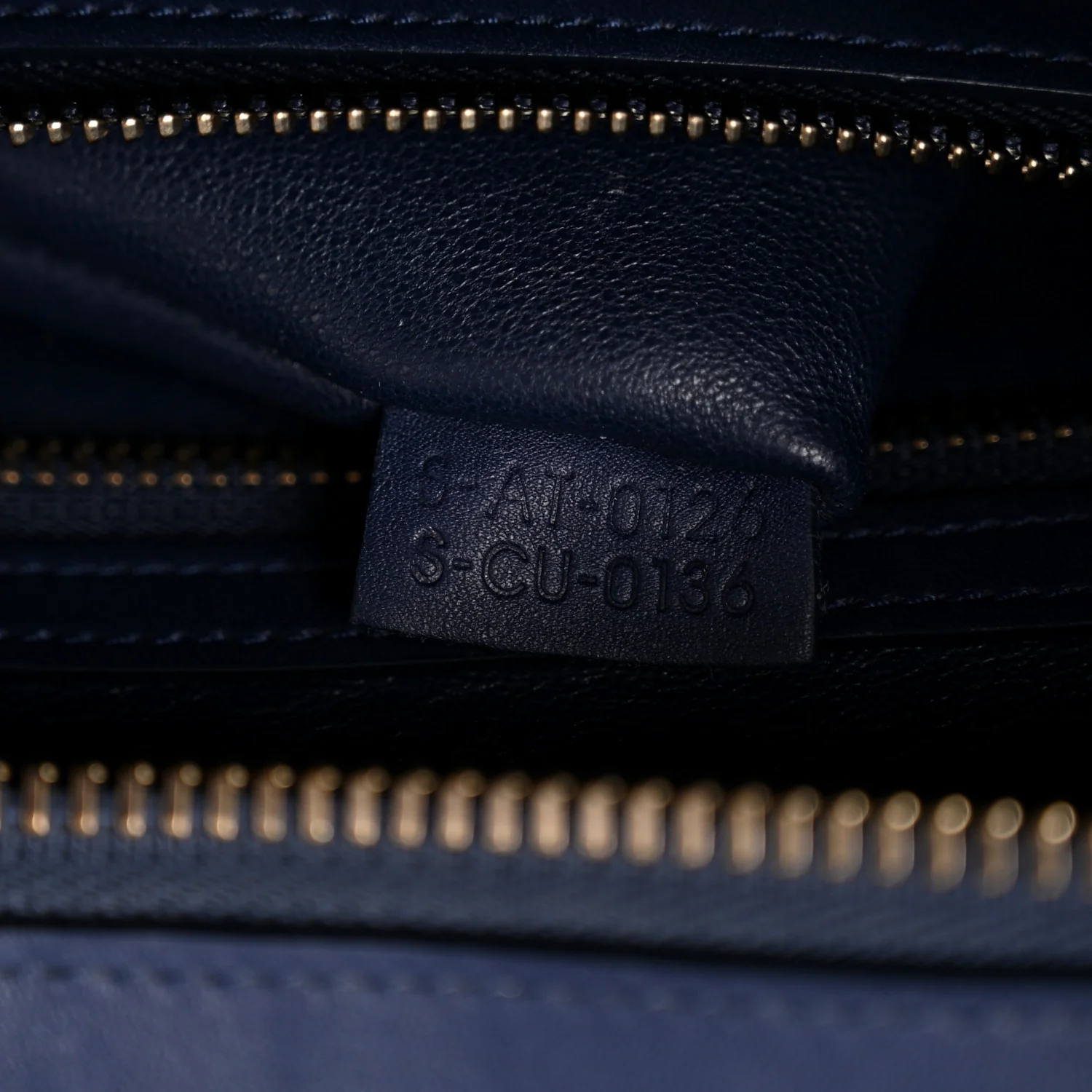 Smooth Calfskin Mini Luggage Ink - Top Club