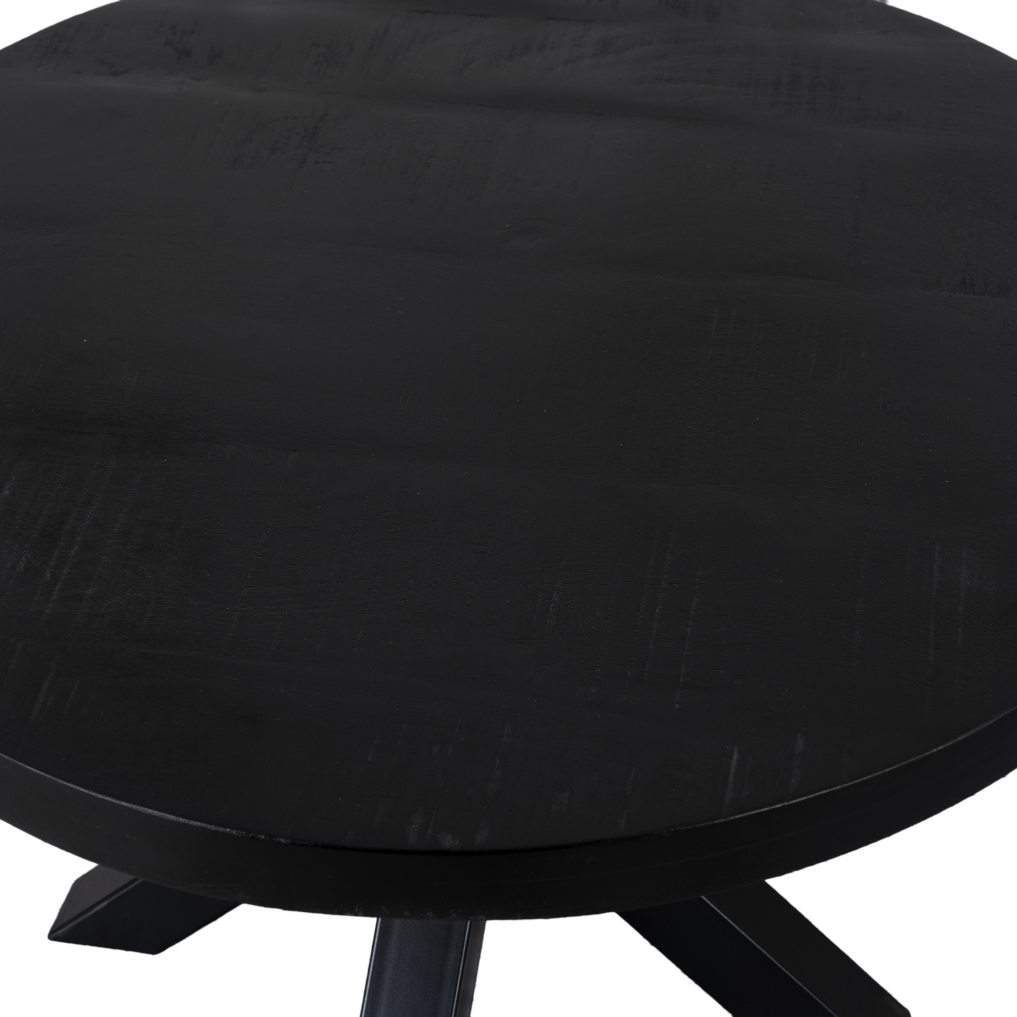 Salontafel Daan Ø70cm zwart