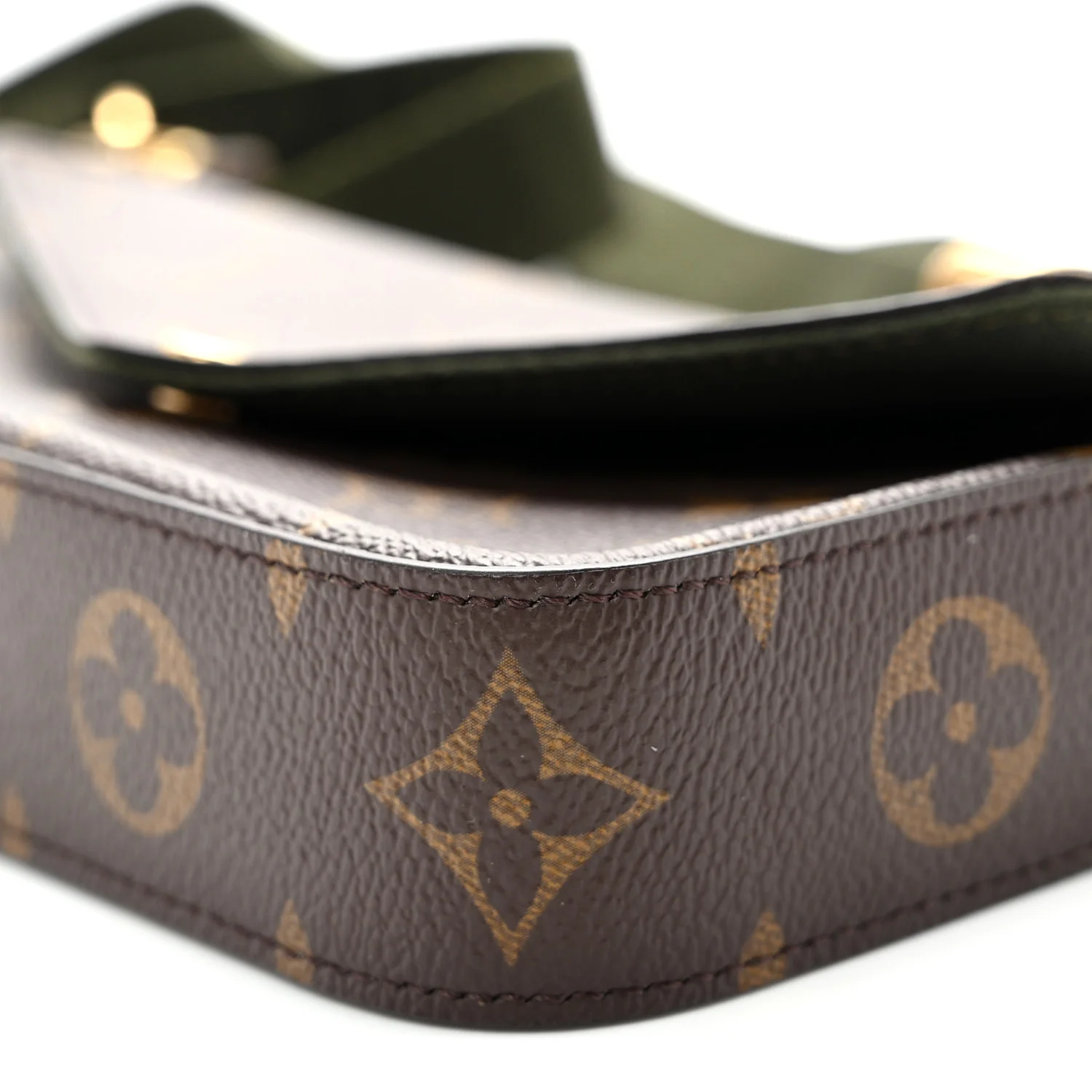 Monogram Felicie Strap & Go Kaki - Top Club