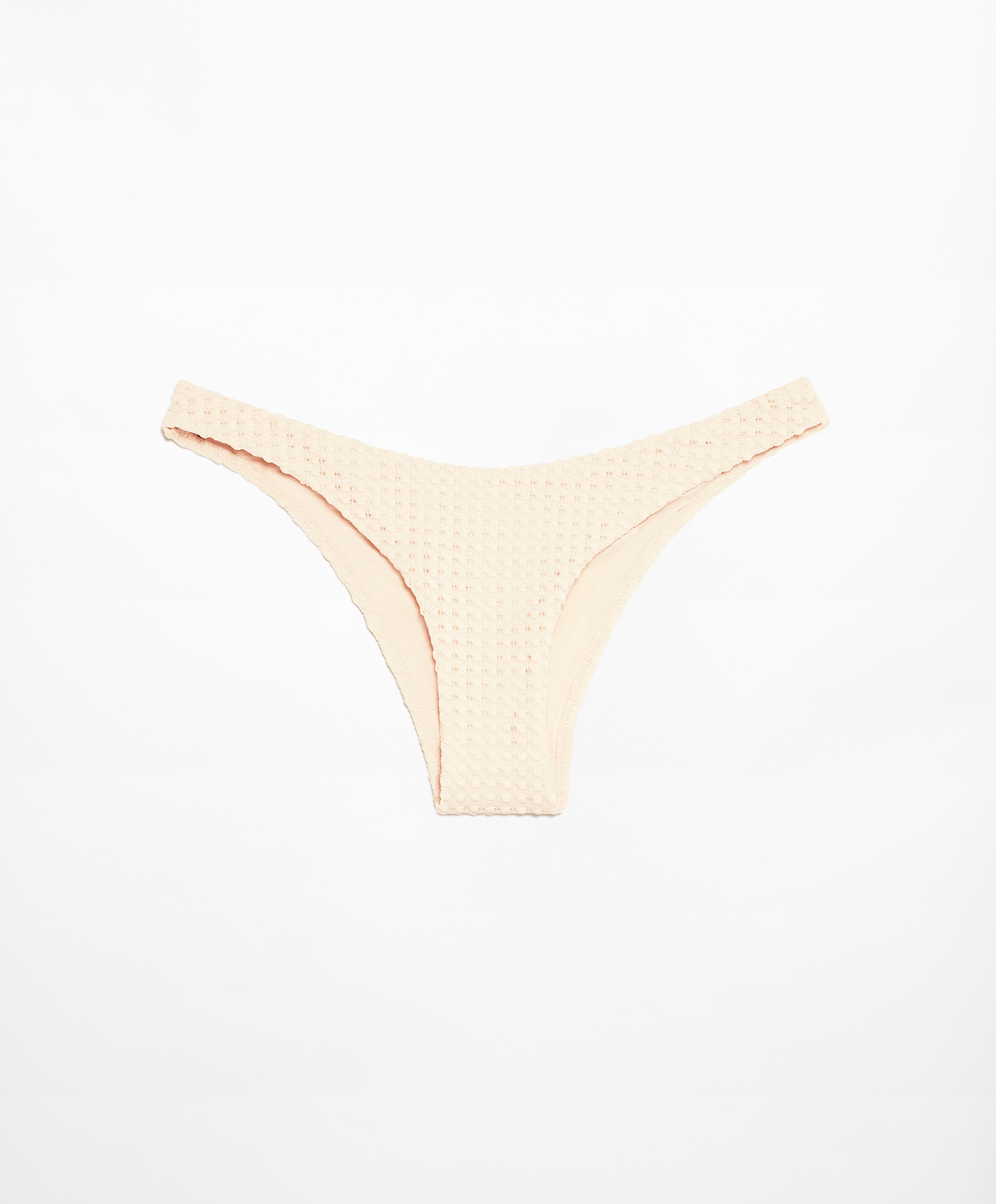 OYSHO Bubble textured medium-coverage bikini briefs