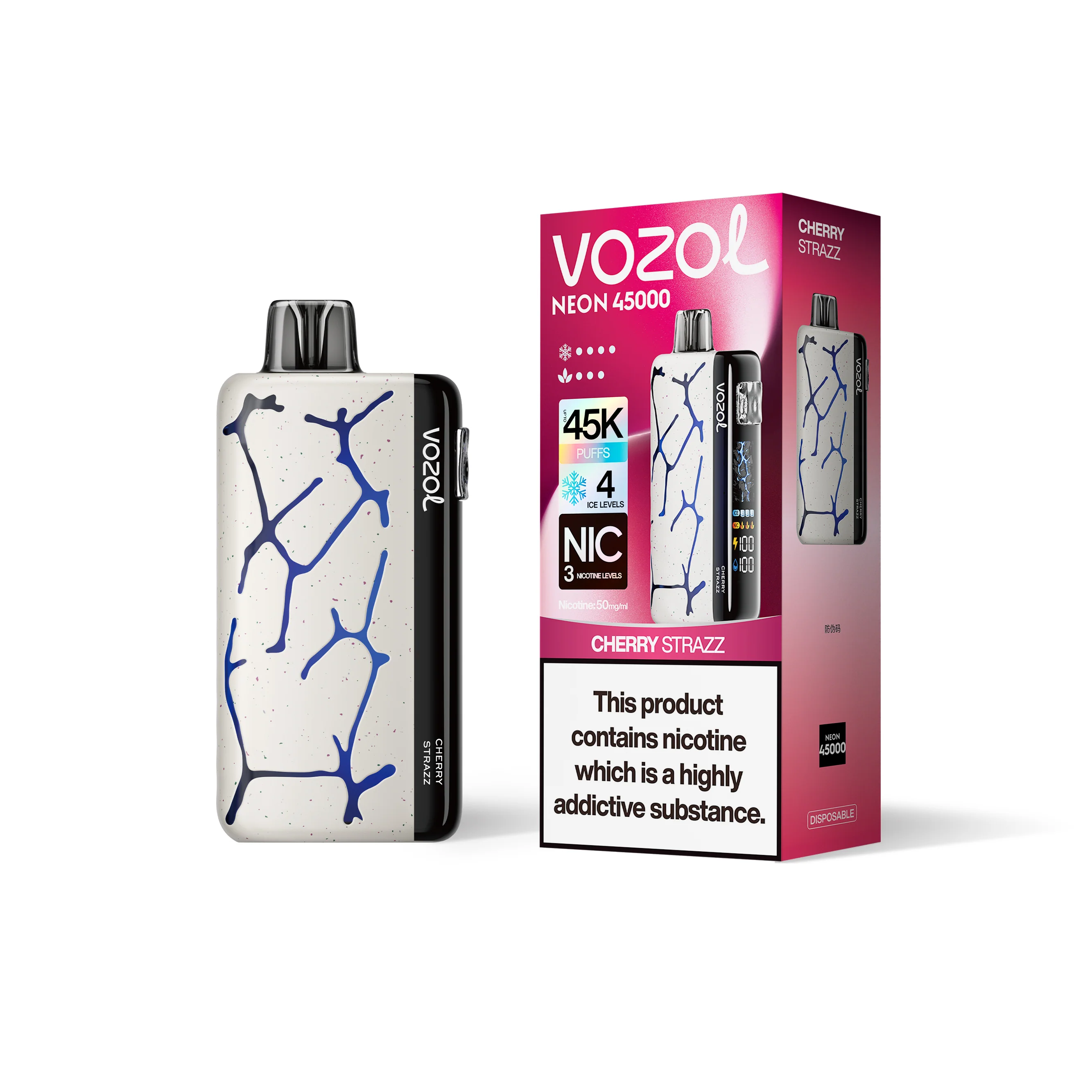 VOZOL NEON 45K Disposable Vape (All Flavours)