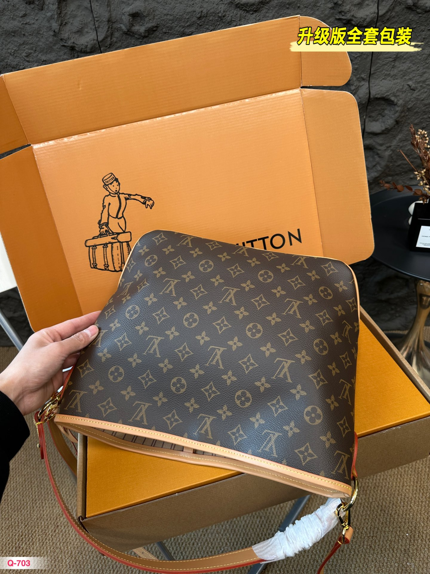 Louis new arrival vintage Delightful bag size: 34*28cm - Top Club