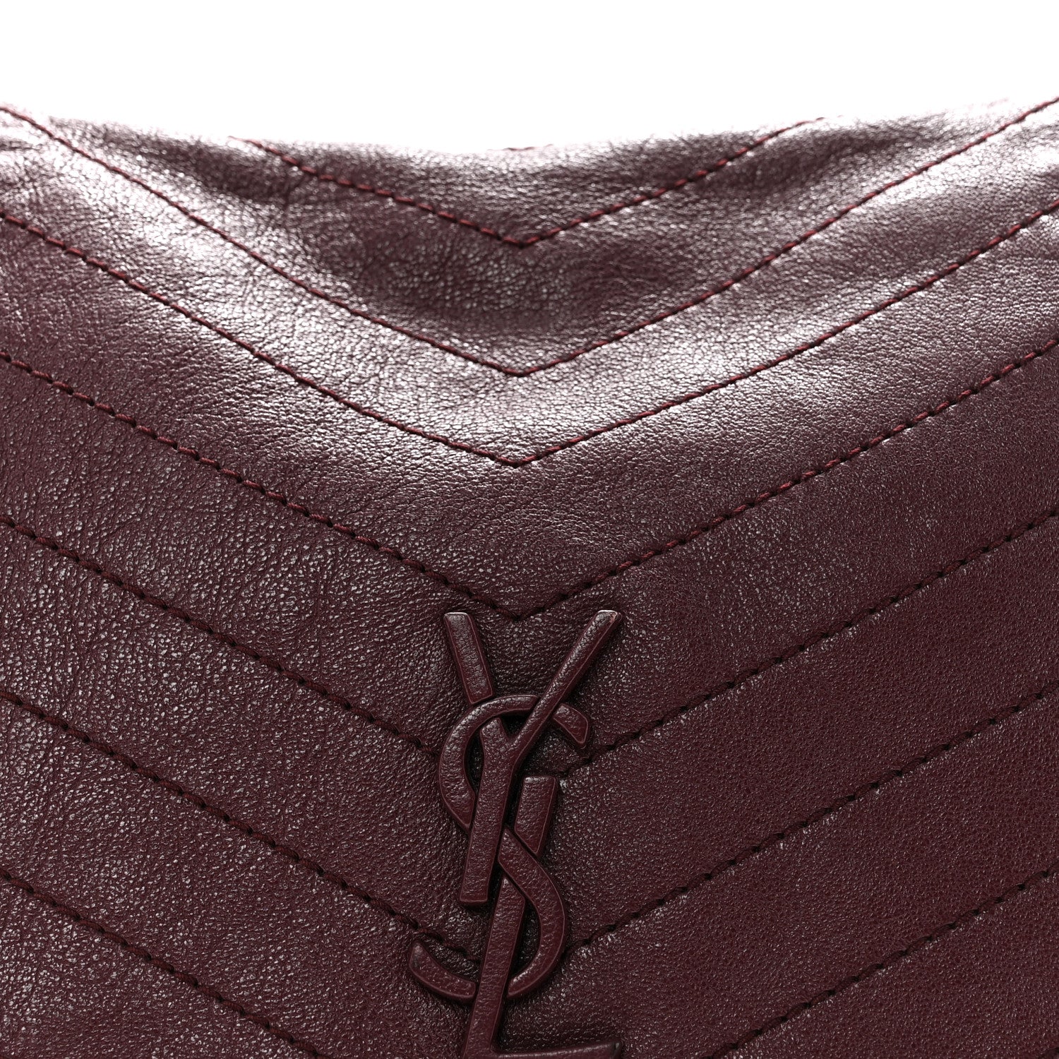 Vintage Lambskin Chevron Monogram Medium Nolita  Amaranto - Top Club