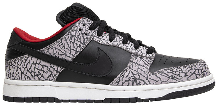 Supreme x Dunk Low Pro SB  Black Cement  304292-131 - Sneaker Replica Workshop