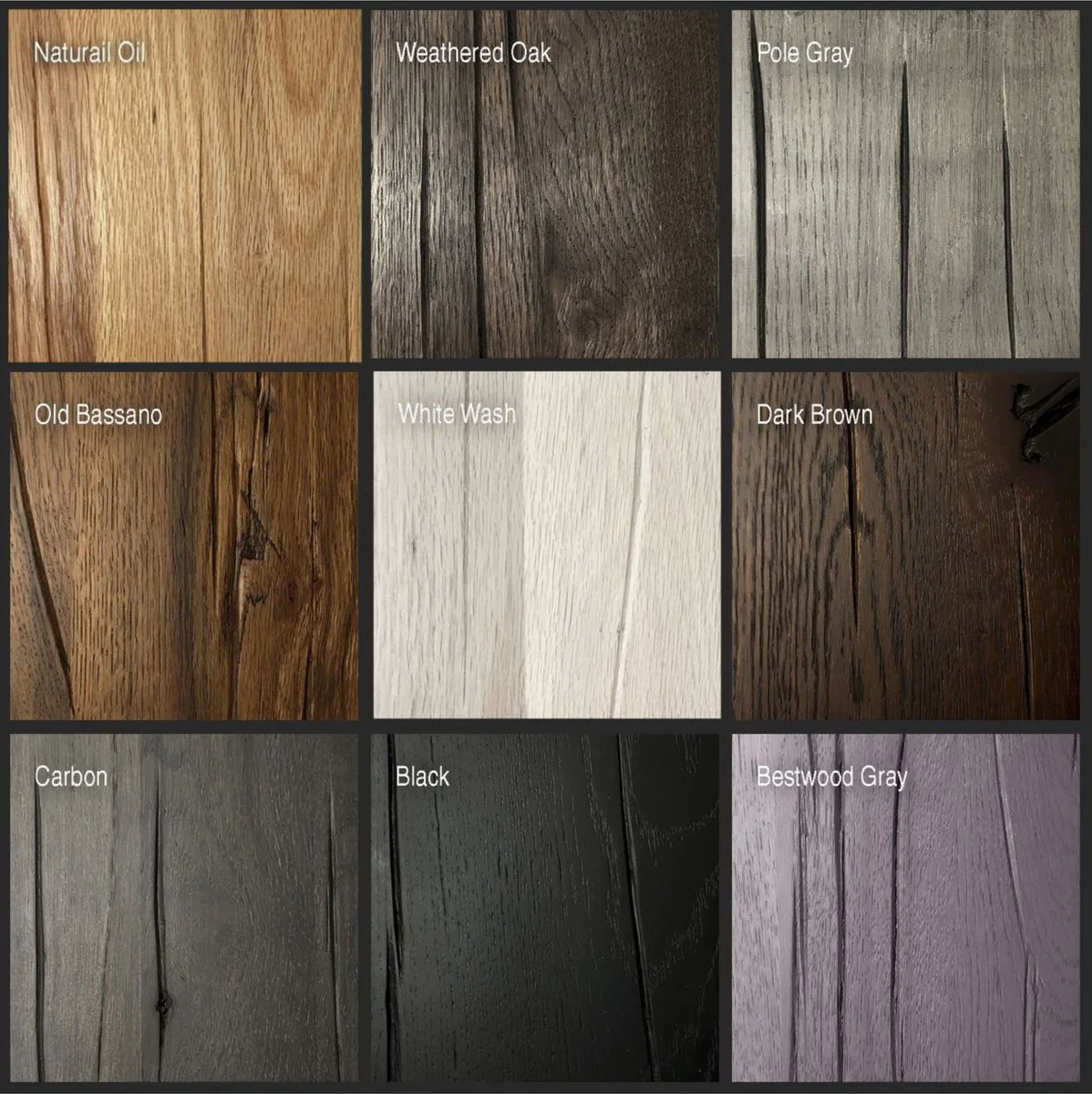 Luxury Solid Wood Dining Table - Various Sizes & Colors - Rustic Dining Room Furniture