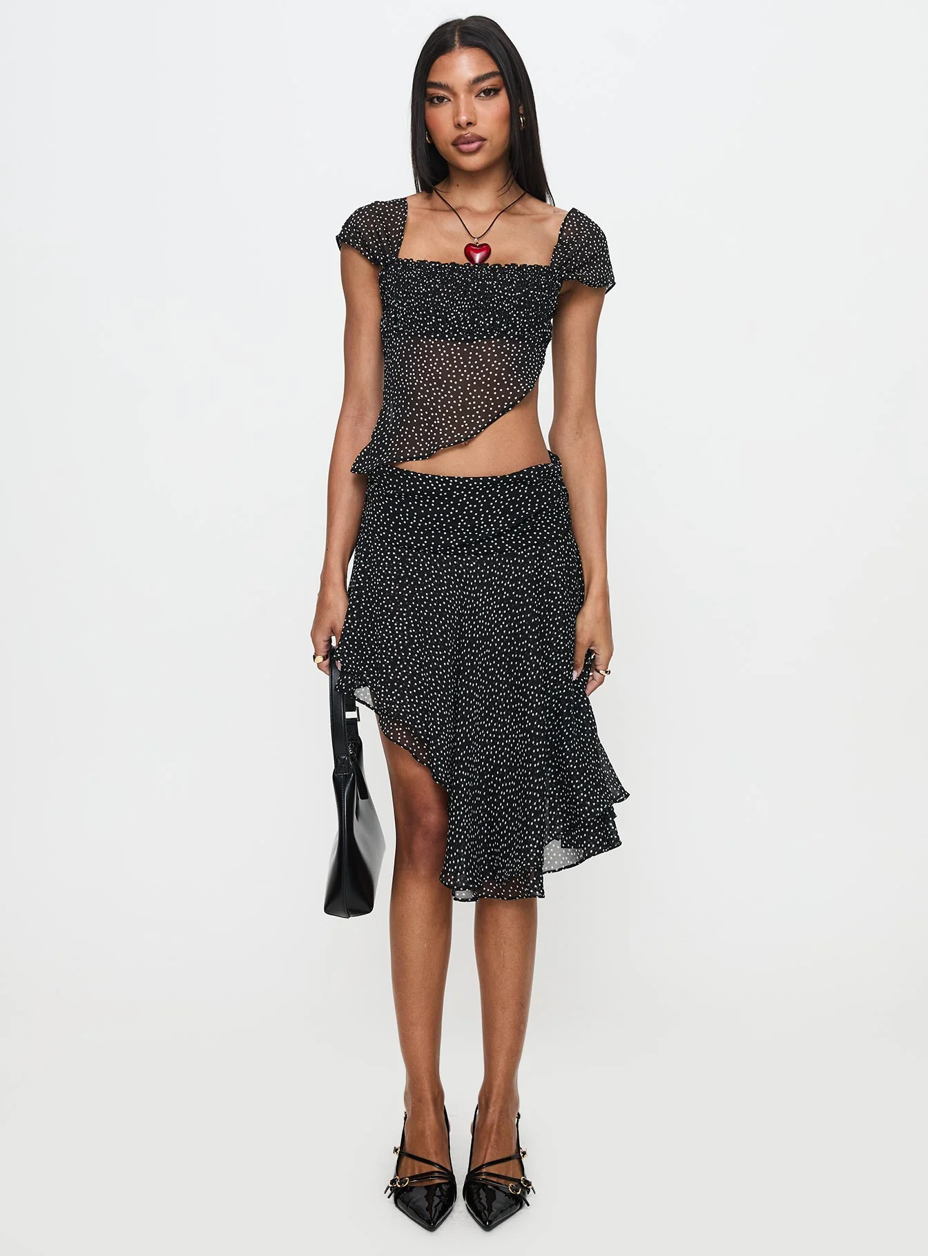 District Top Onyx Polka