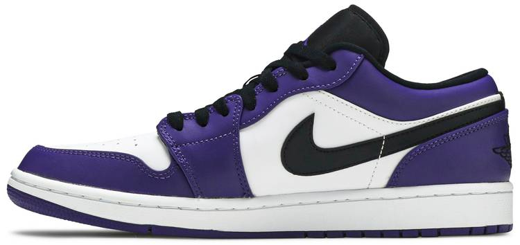 Air Jordan 1 Low  Court Purple  553558-500 - Sneaker Replica Workshop