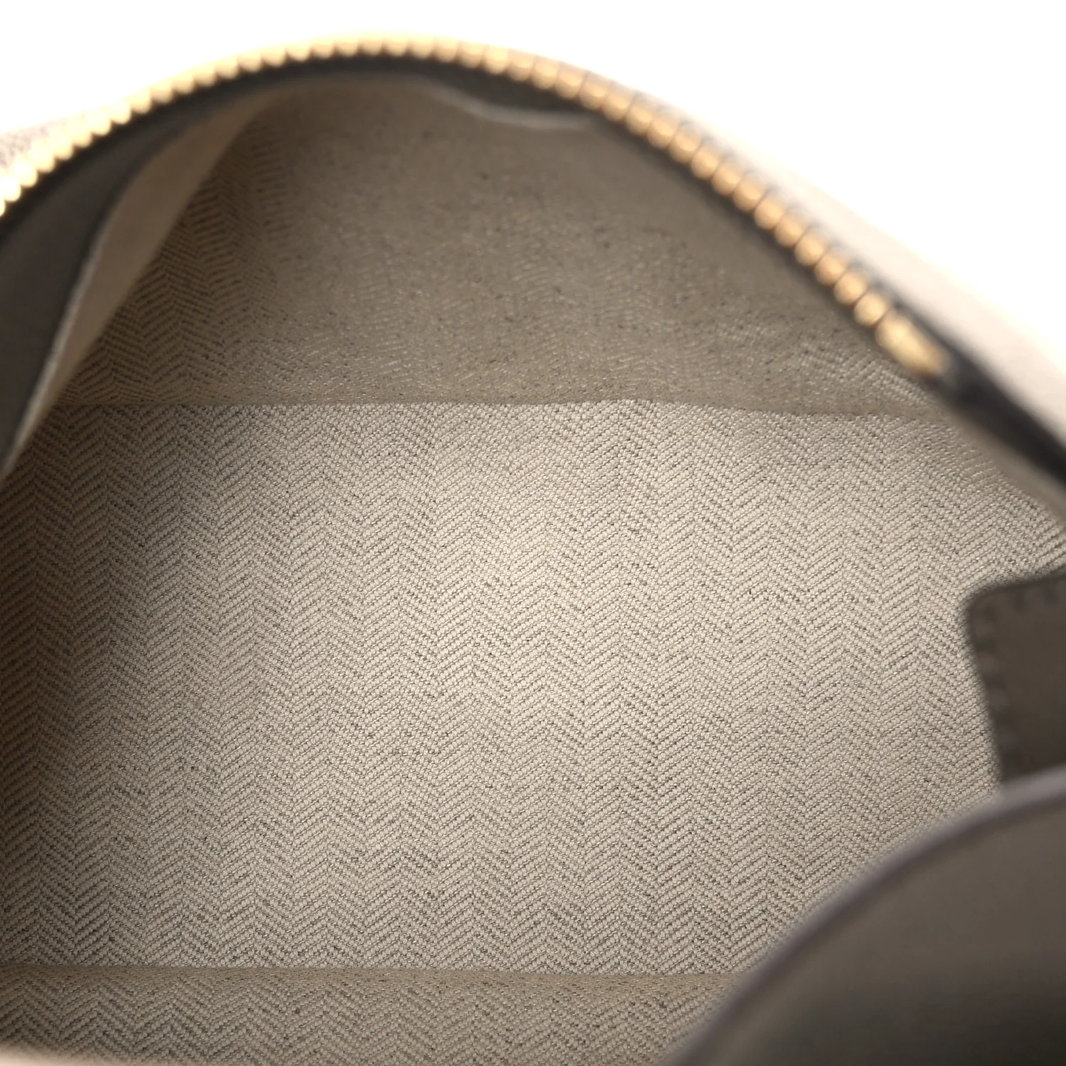 Soft Grained Small Puzzle Edge Bag Taupe - Top Club