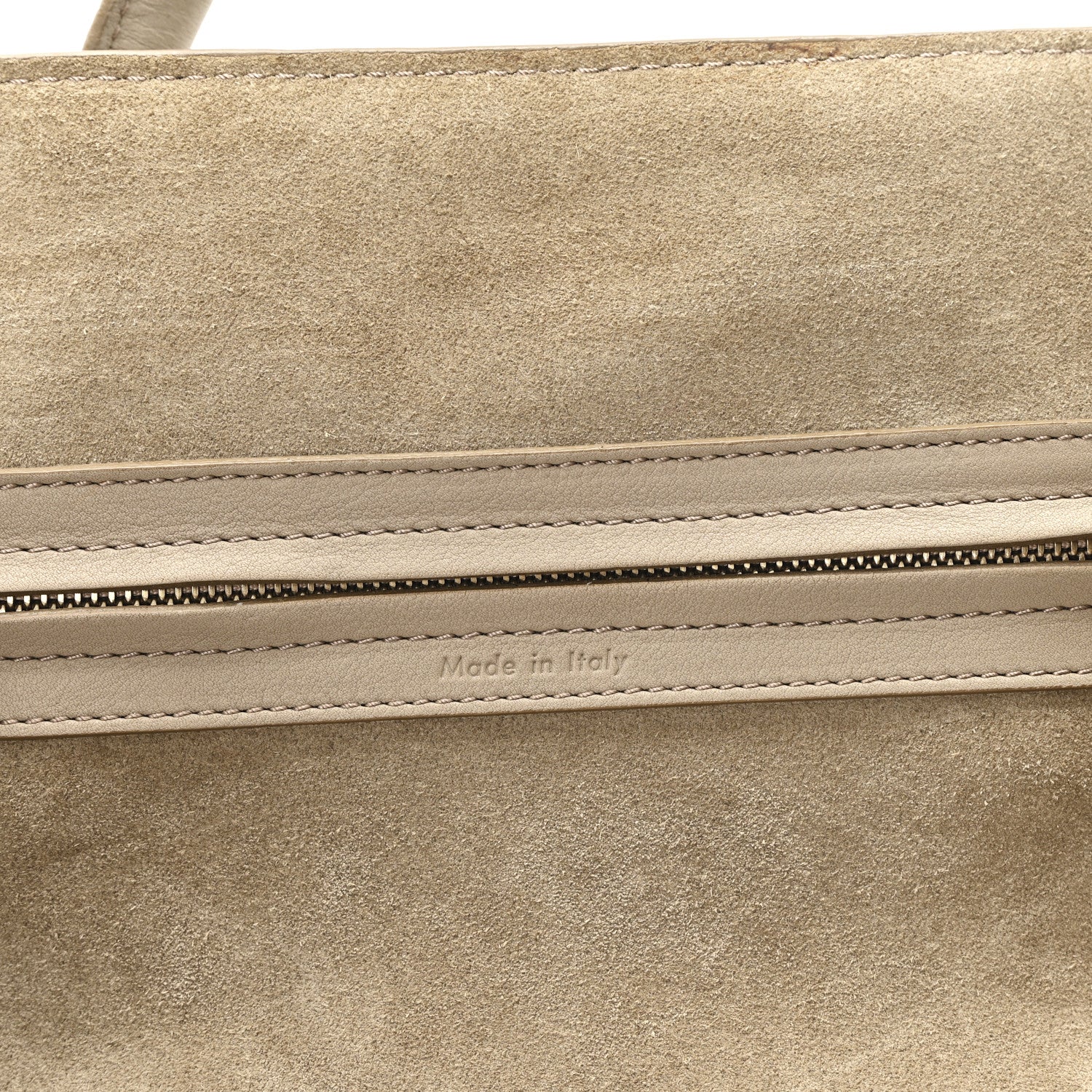 Supple Calfskin Large Phantom Luggage Dune - Top Club