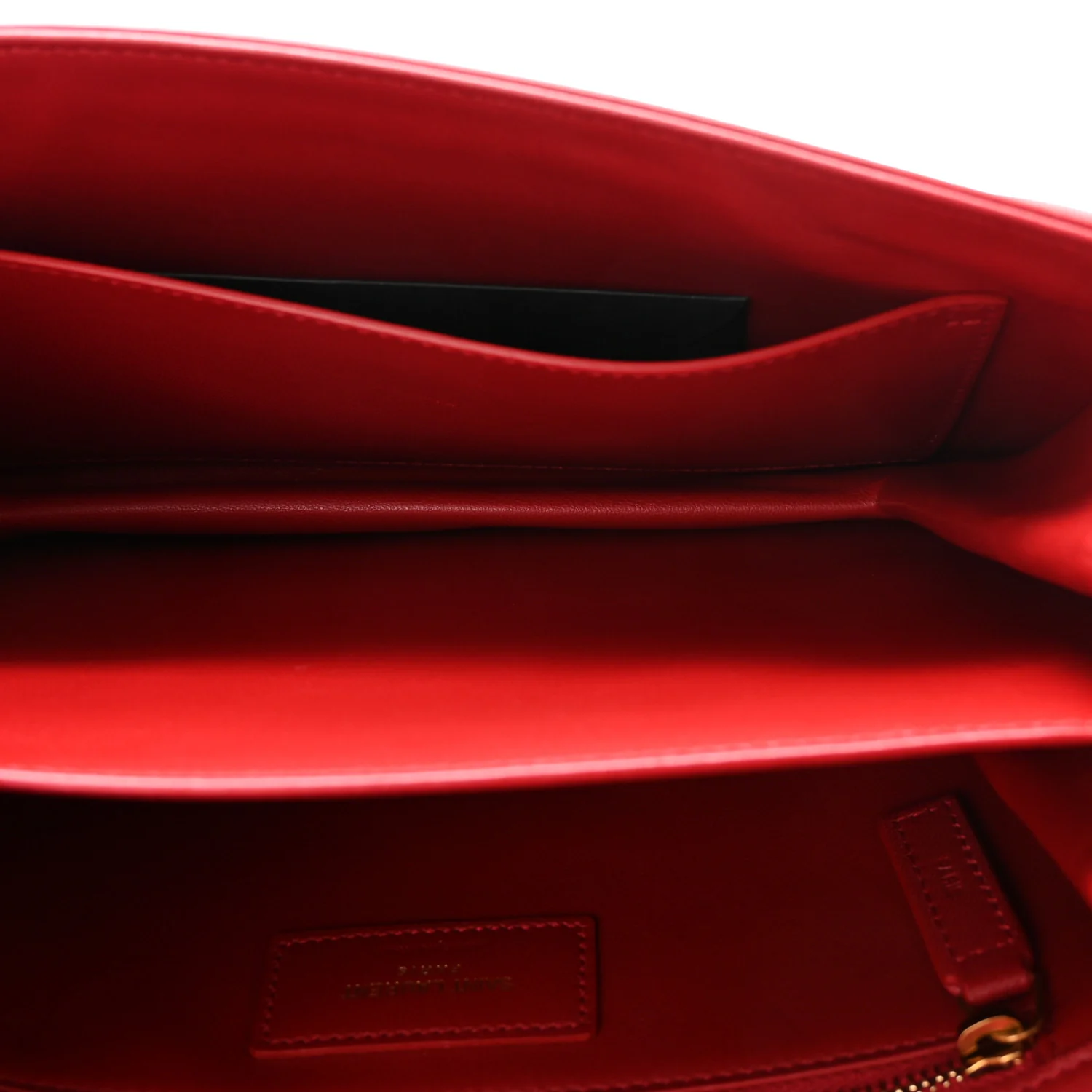 Smooth Calfskin Le Maillon Satchel Rouge Eros - Top Club