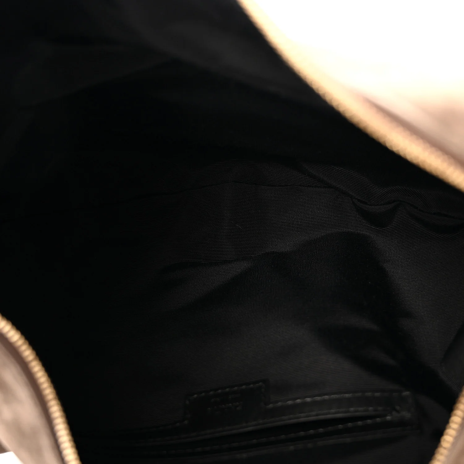 Suede Calfskin Medium Olivia Hobo Toffee - Top Club
