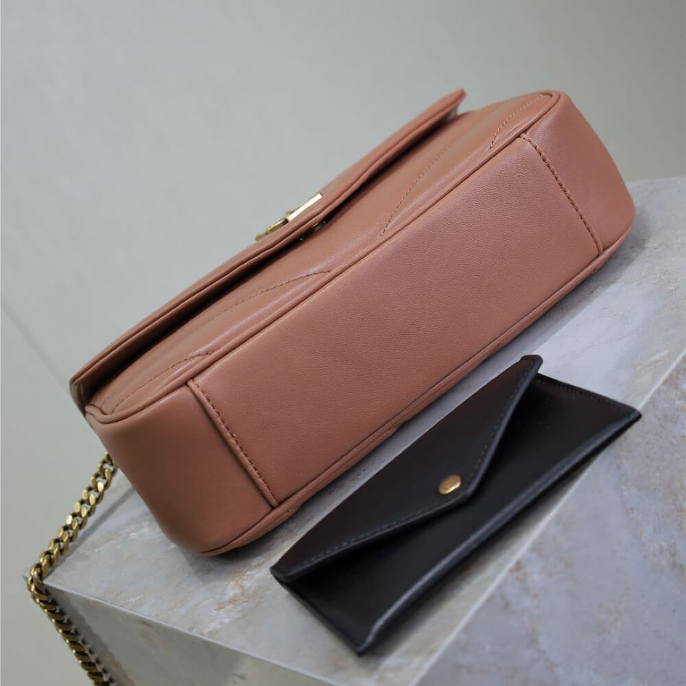 YSL LOULOU small in MATELASSE lambskin - Top Club