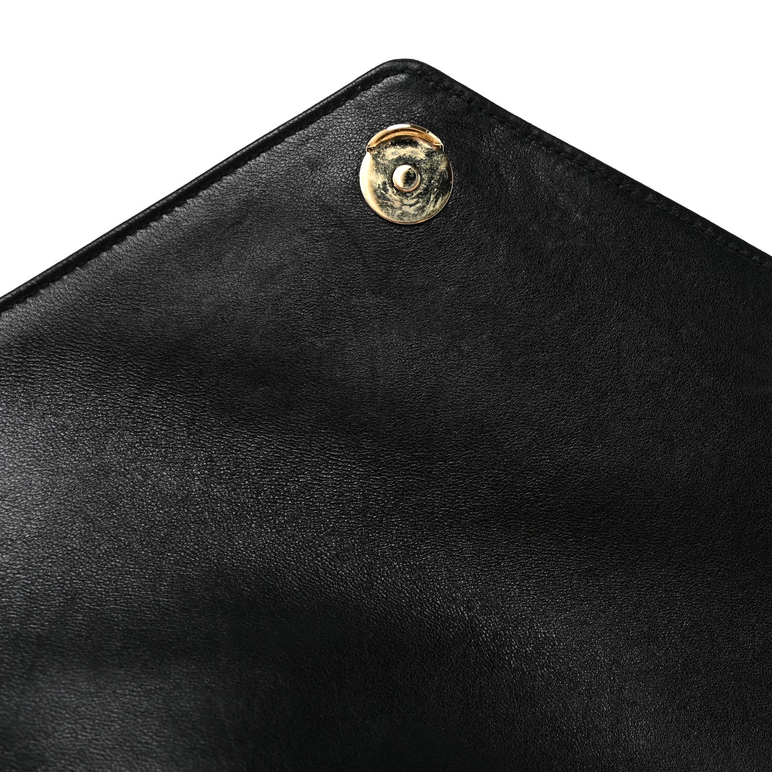 Lambskin Quilted Monogram Large Loulou Black - Top Club