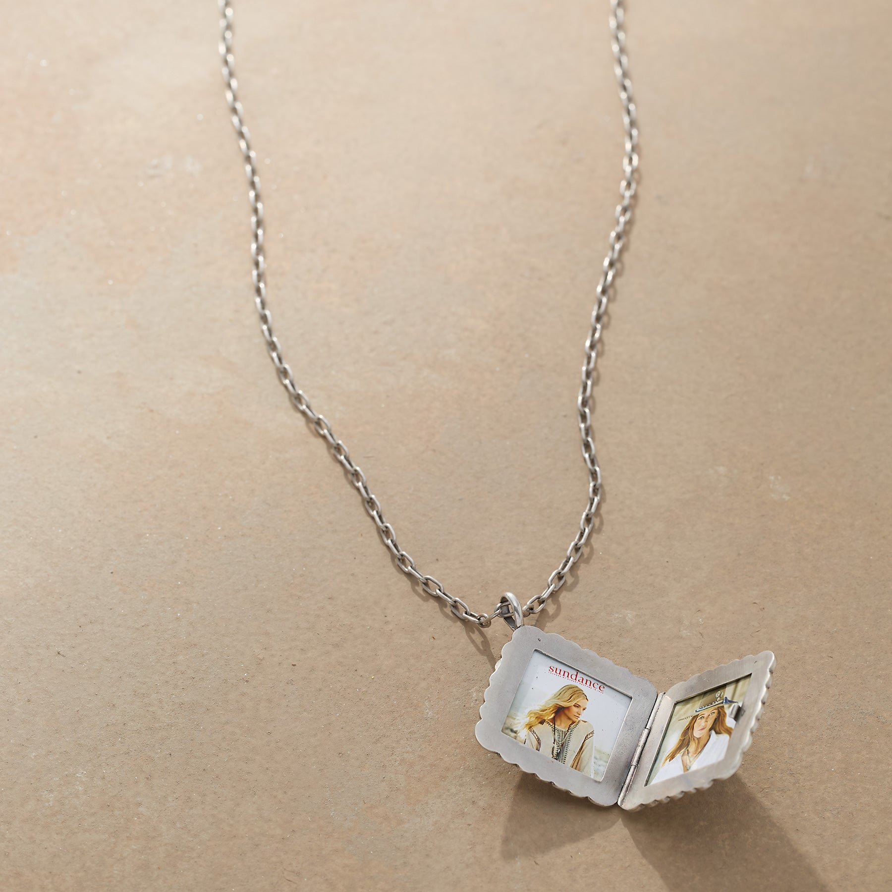 Concho Locket Necklace - Sundance Living