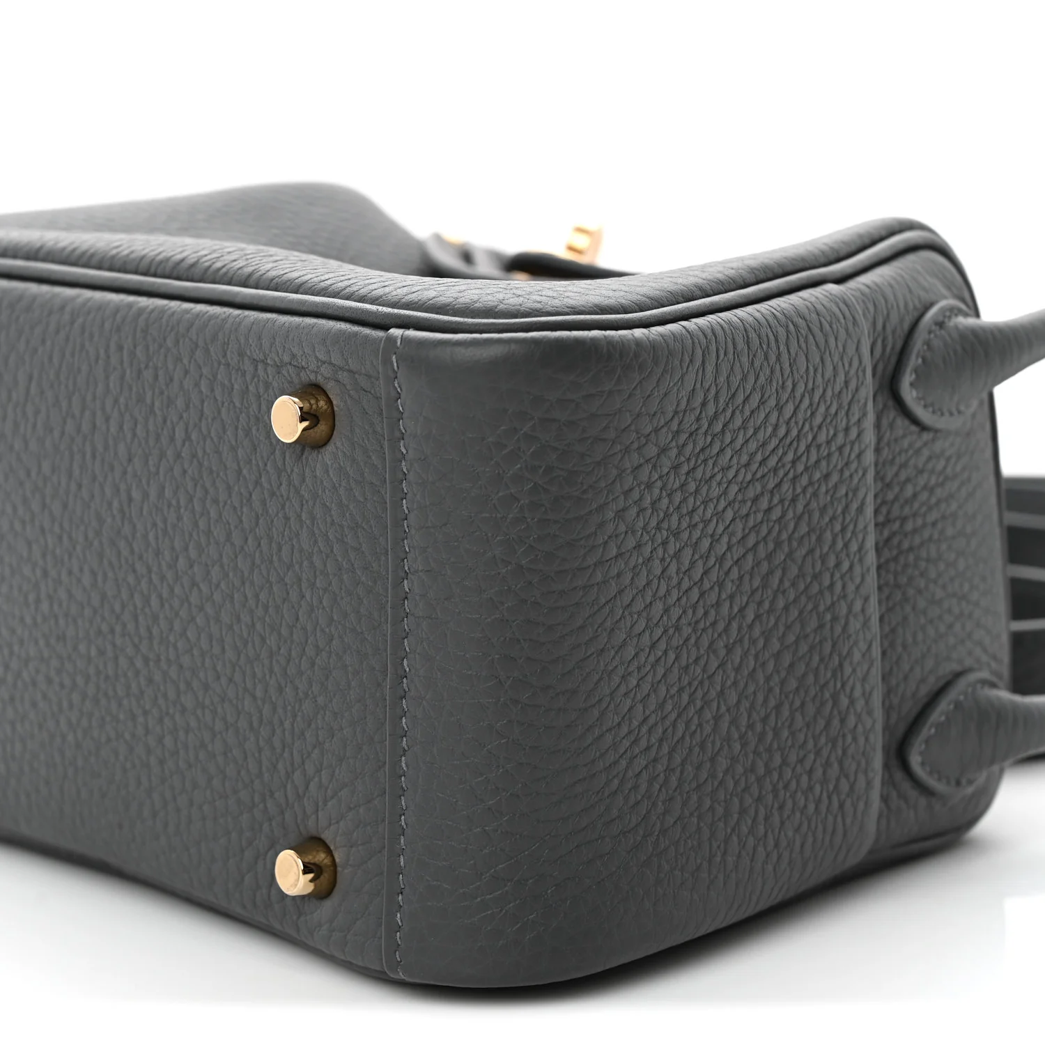 Taurillon Clemence Mini Lindy 20 Gris Misty - Top Club