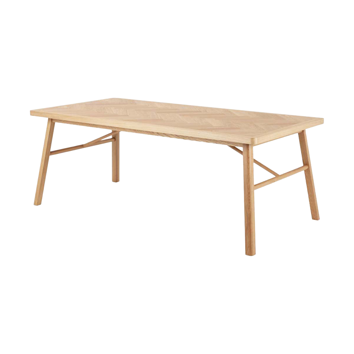 Eettafel Gwen visgraat Naturel