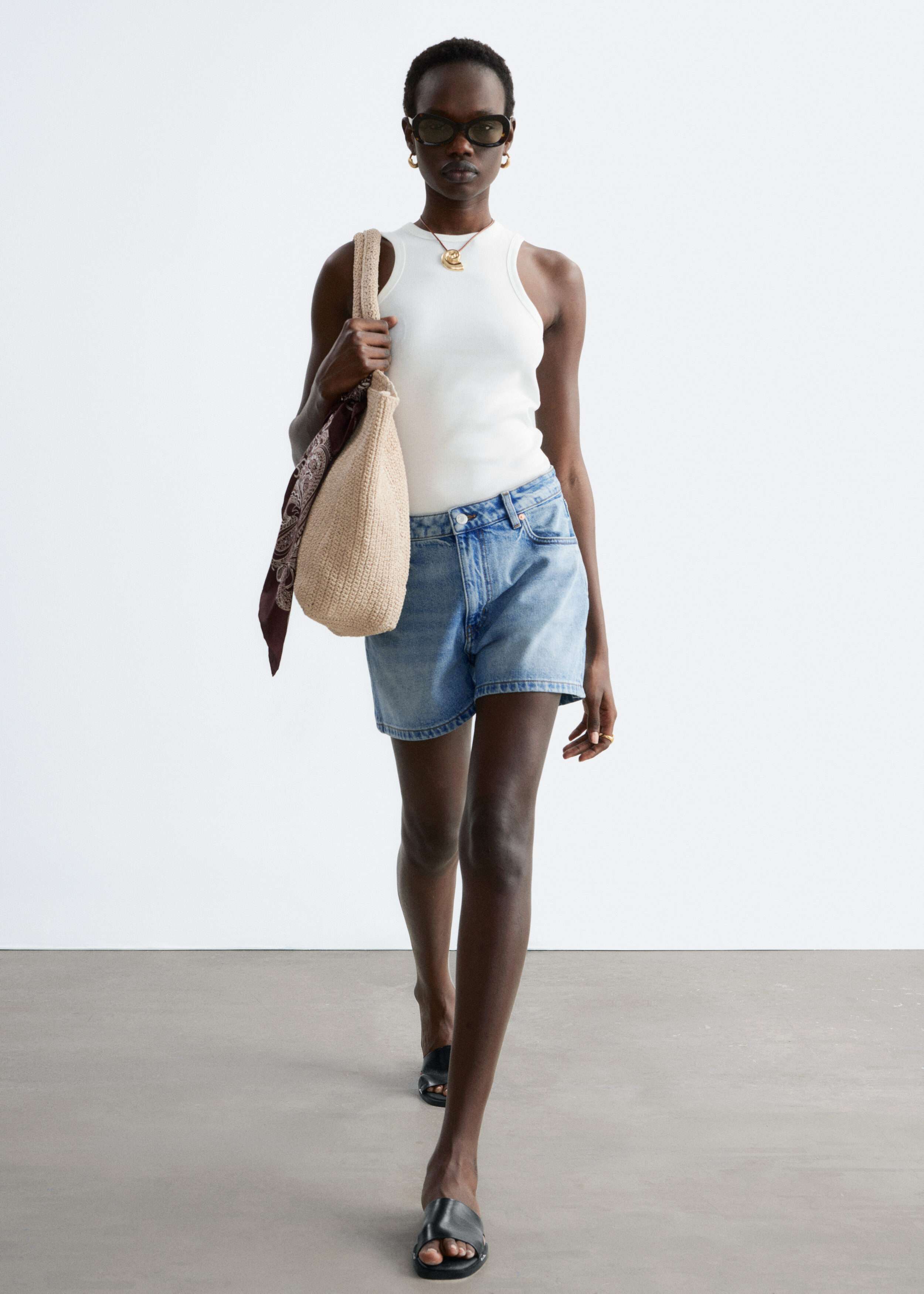 & Other Stories RIBBED TANK TOP