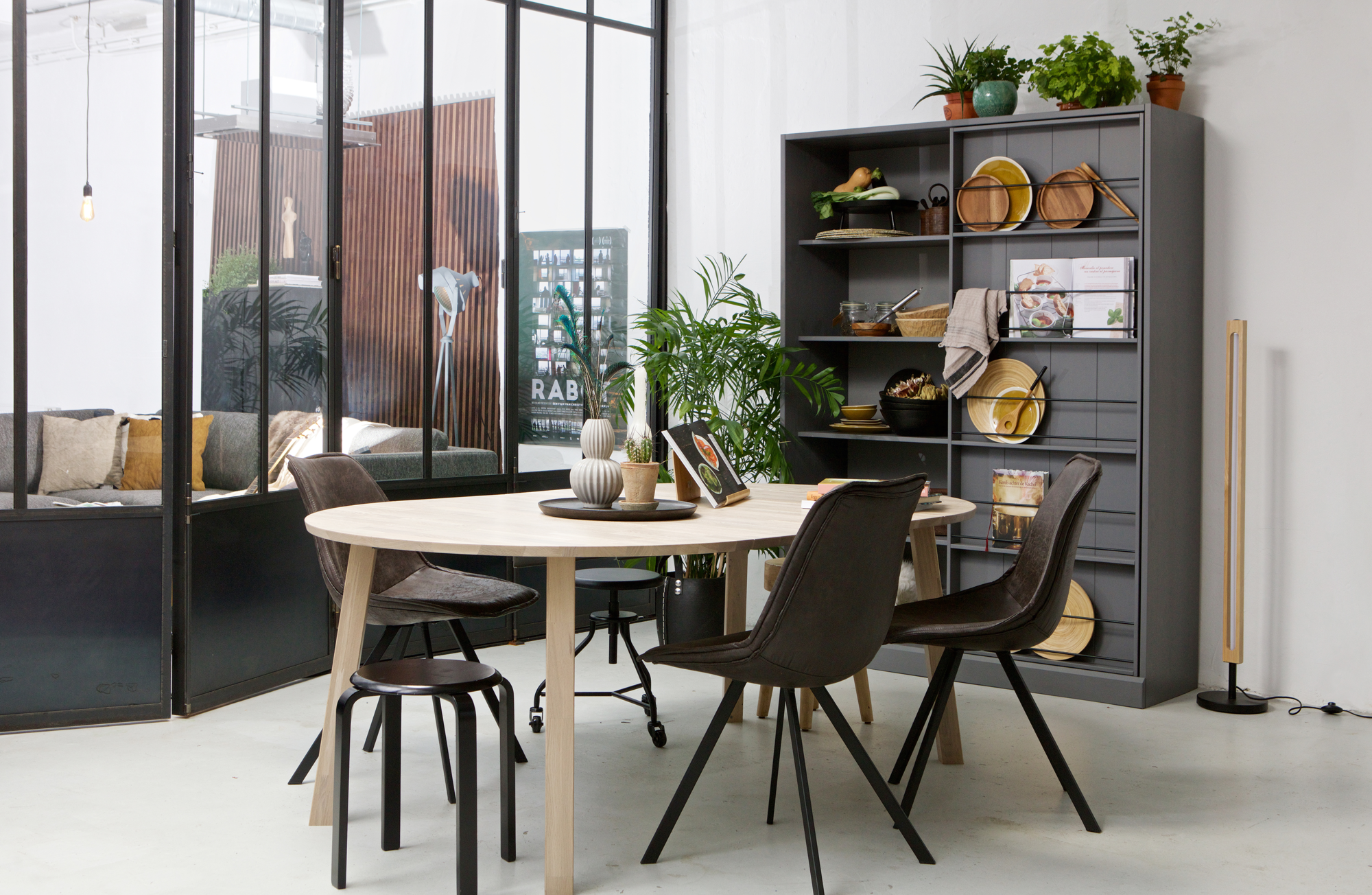 Eettafel Lange Jan uitschuifbaar - Blacknight