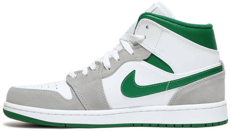 Air Jordan 1 Mid SE  Grey Pine Green  DC7294-103 - Sneaker Replica Workshop