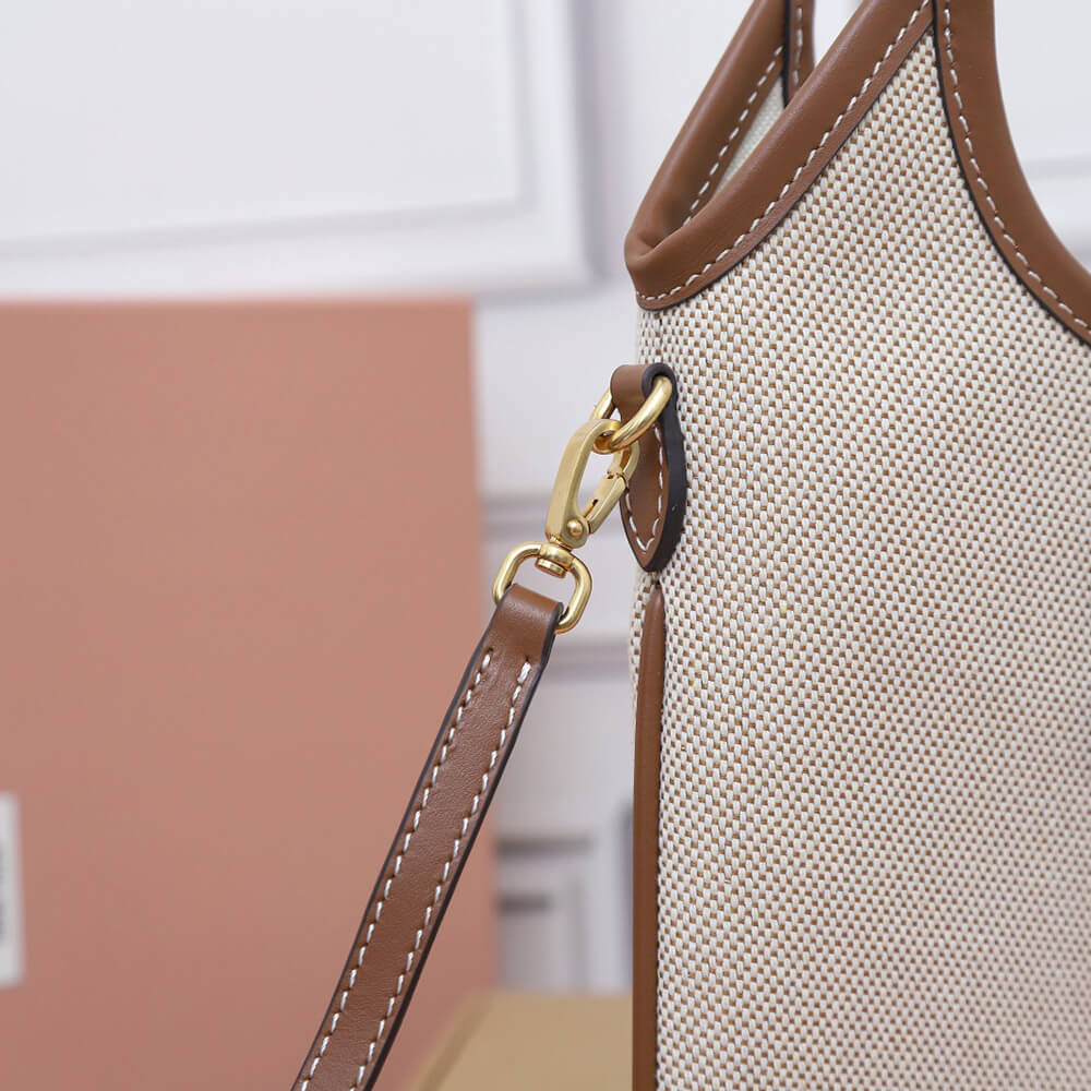 MIUMIU MINI IVY canvas and leather bag(HIGH-END GRADE) - Top Club