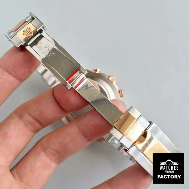 Rolex Yacht Master II 116681 JF Factory Rose Gold White Dial