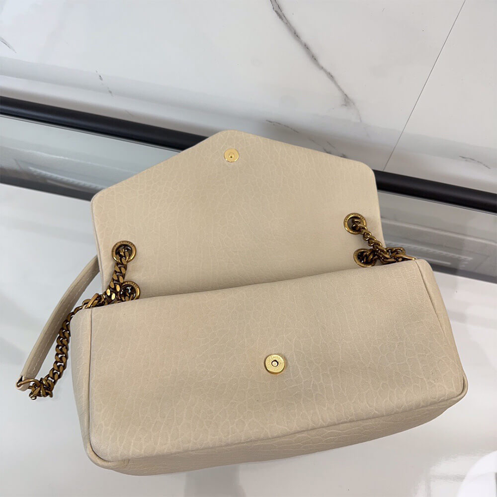YSL calypso medium in grained lambskin - Top Club
