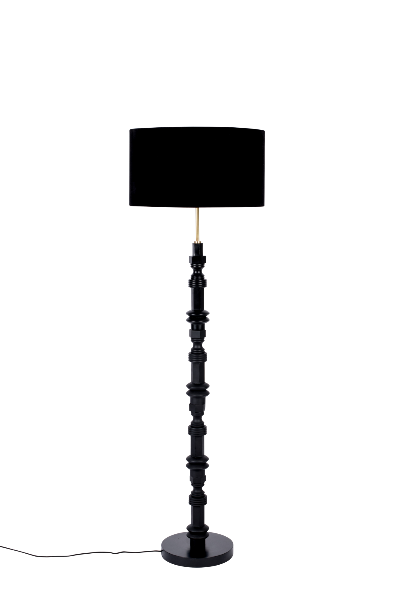 Vloerlamp Totem zwart