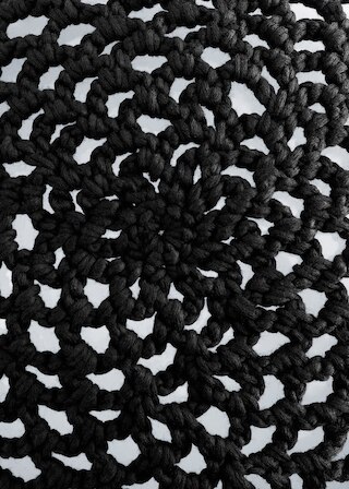 & Other Stories OPENWORK CROCHET SKULLCAP