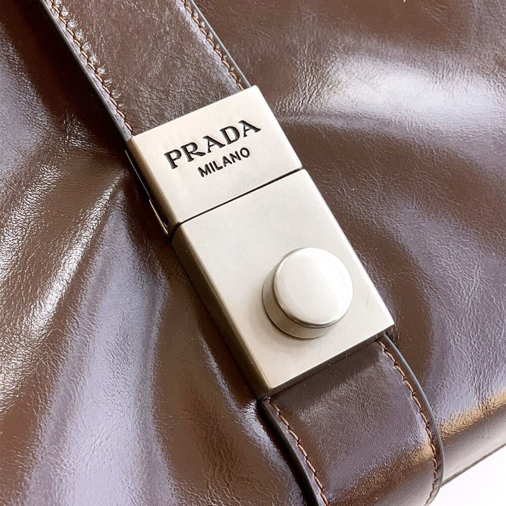 Prada Medium leather tote bag(high-end grade) - Top Club