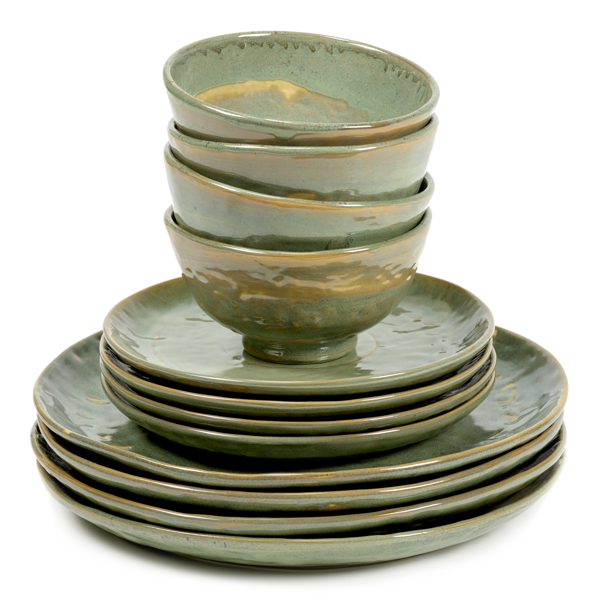 Servies Seagreen - set van 12