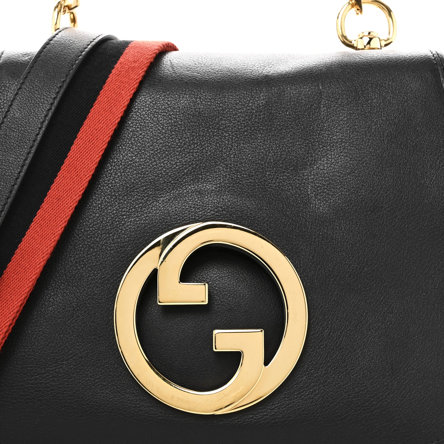 Roxy Calfskin Web Mini Blondie Shoulder Bag Blondie Black - Top Club