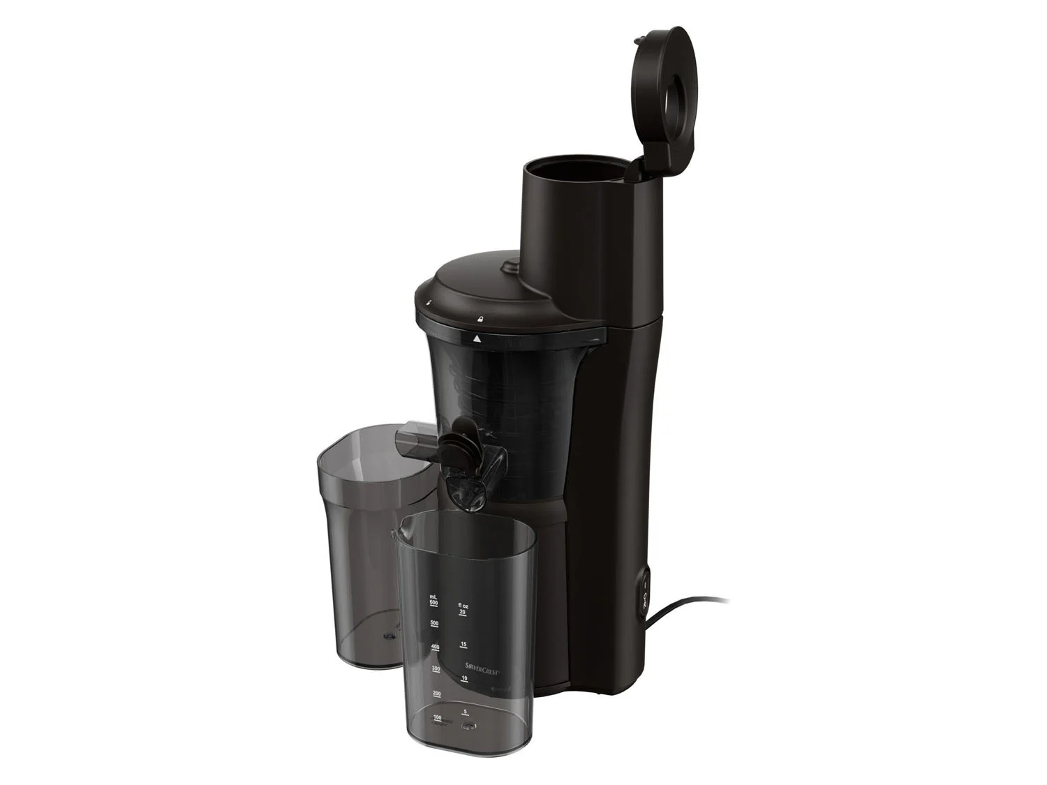 SILVERCREST KITCHEN TOOLS Slow Juicer SSJBK 300 B2, with an extra large opening