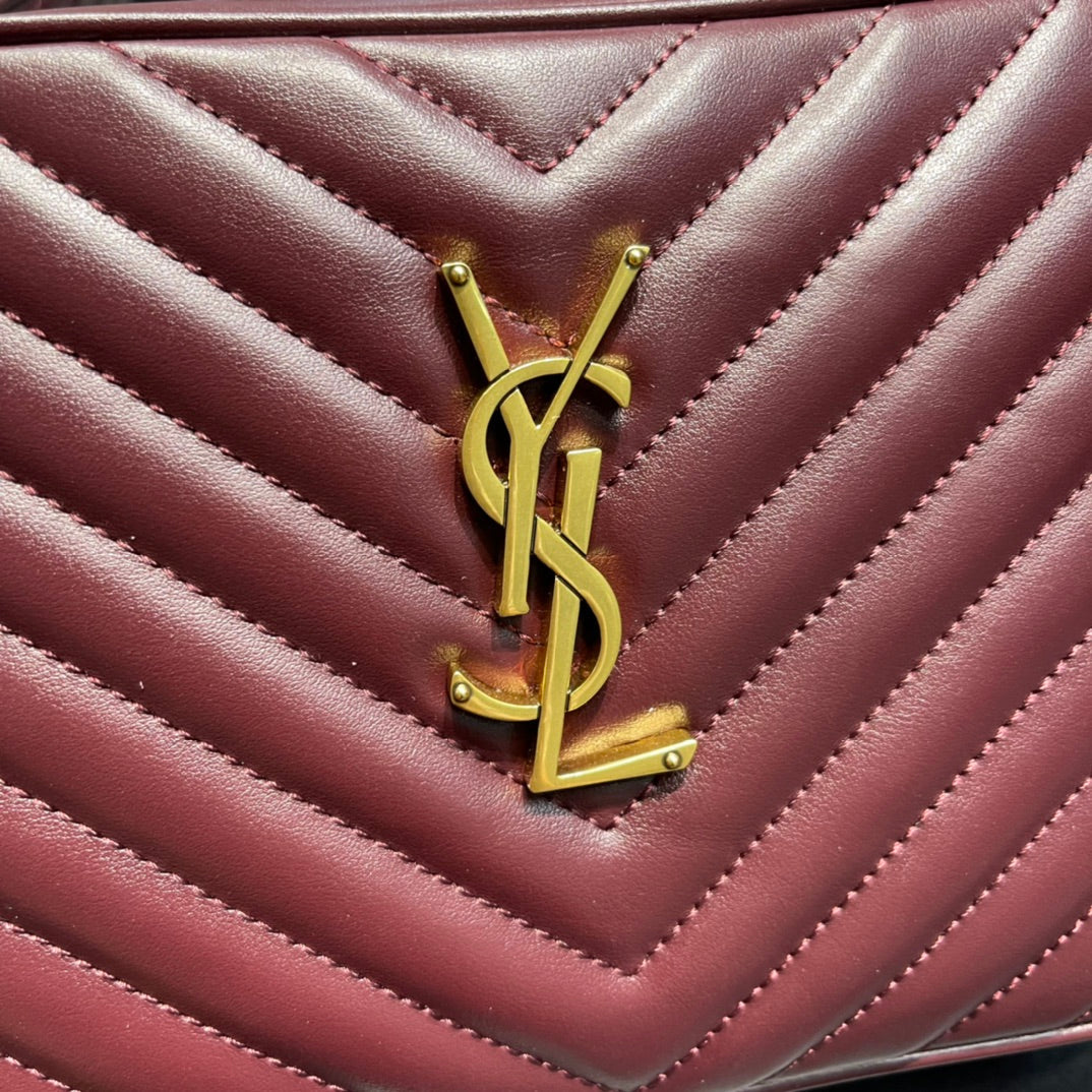 Y Lou Camera Bag In Quilted Leather - Top Club
