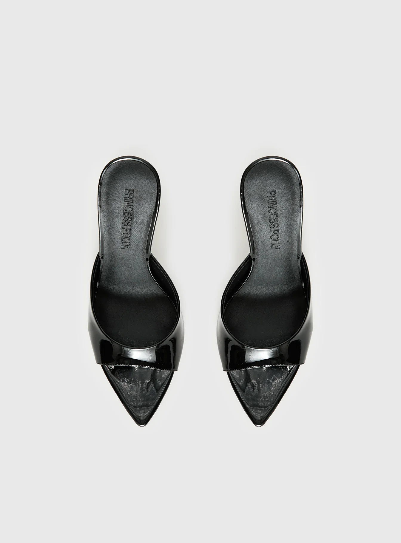 Let Love In Peep Toe Heels Black