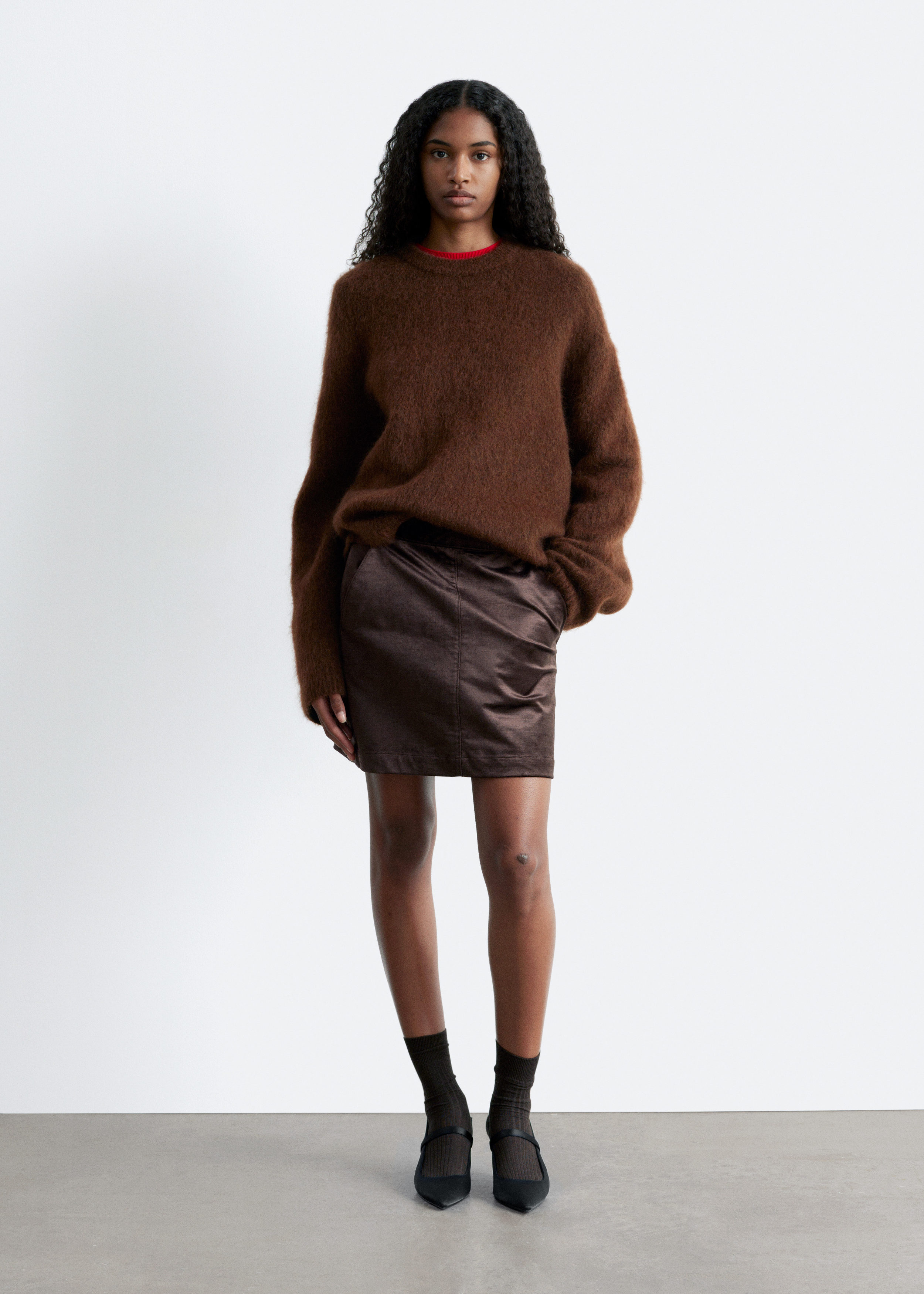 & Other Stories MOHAIR-BLEND JUMPER