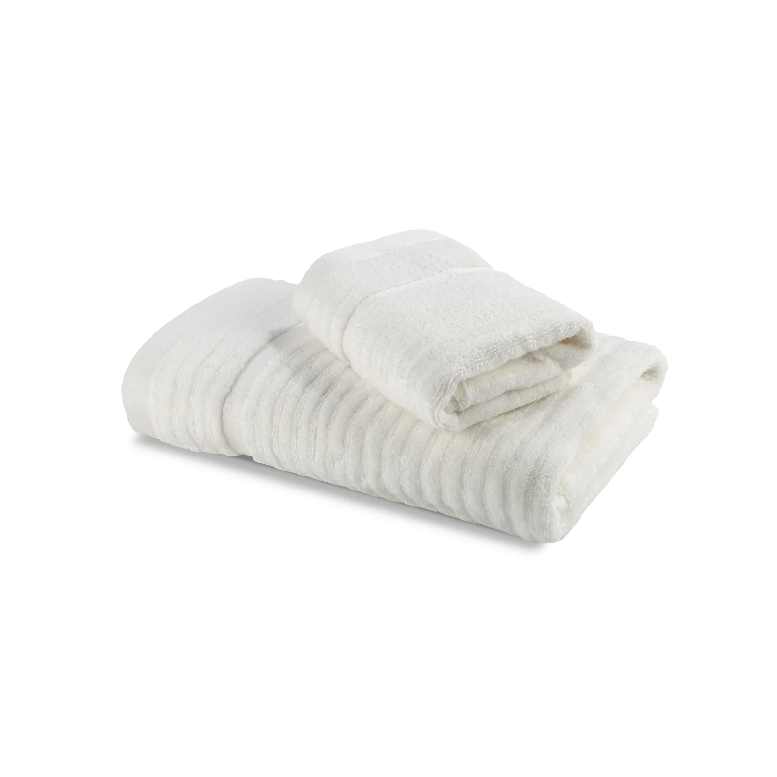 Towel with guest in Cotton Standard Panna very spongy cream