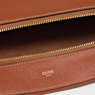 LARGE ROMY IN SUPPLE CALFSKIN TAN - Top Club