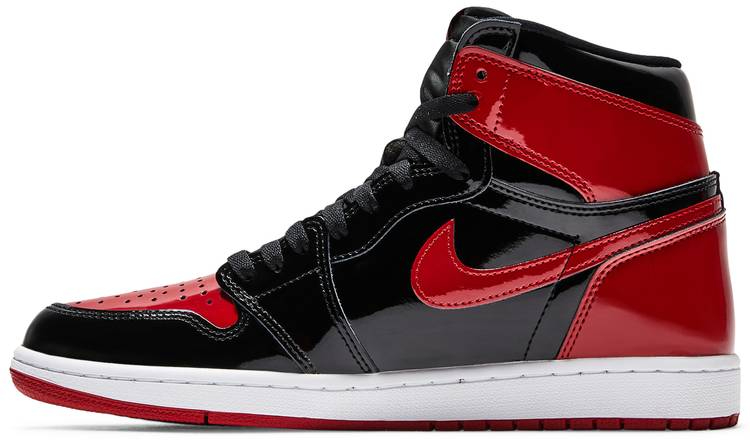 Air Jordan 1 Retro High OG Patent  Bred  555088-063 - Sneaker Replica Workshop