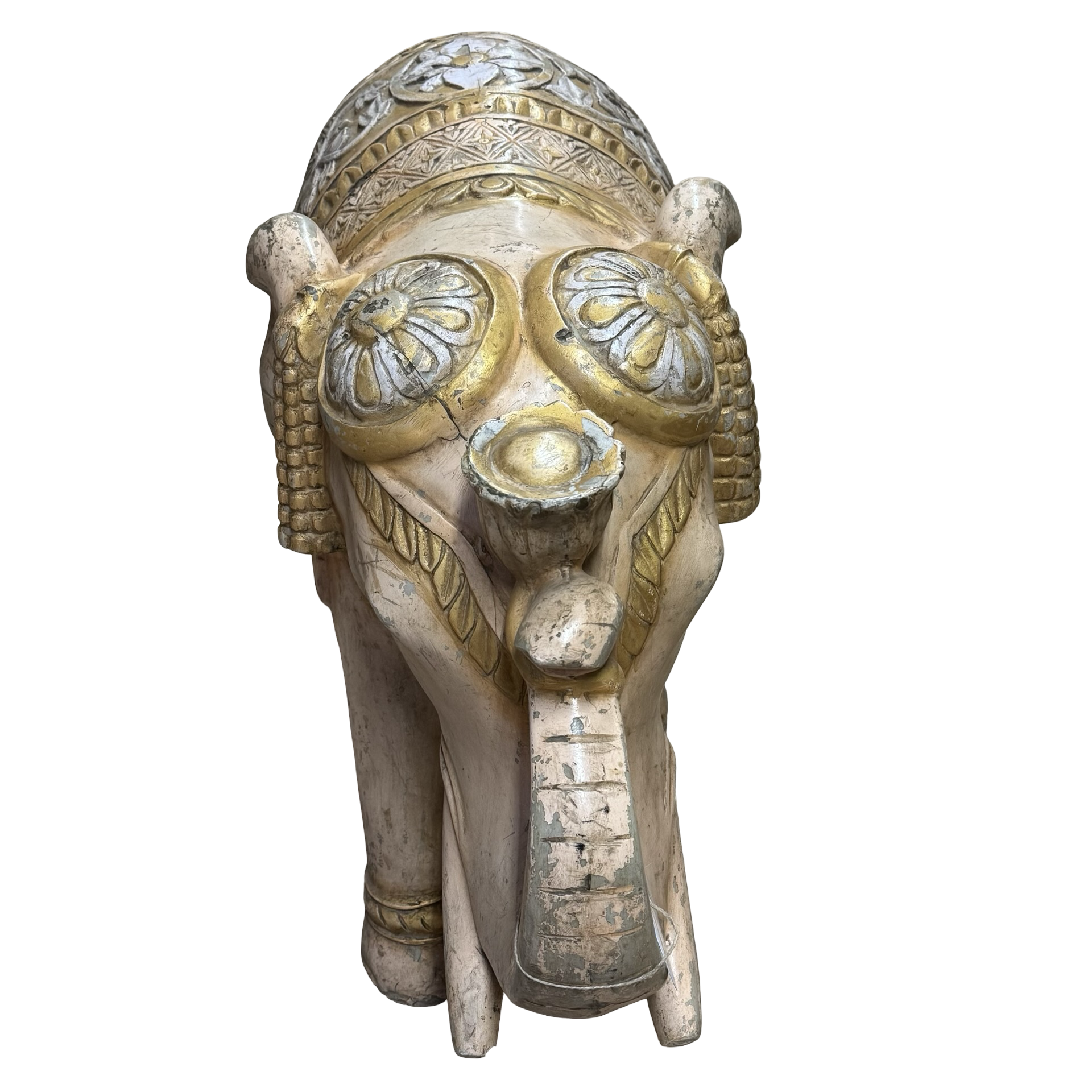 Decoratieve olifant van fiber uniek India