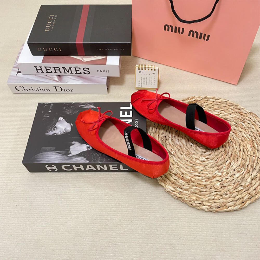 MiuMiu Satin ballerinas - Top Club