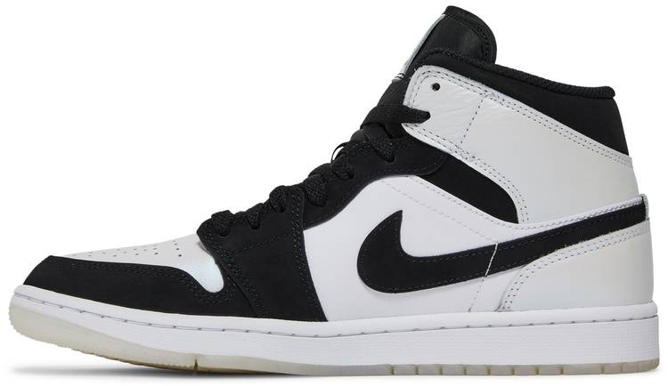 Air Jordan 1 Mid SE  Diamond Shorts  DH6933-100 - Sneaker Replica Workshop