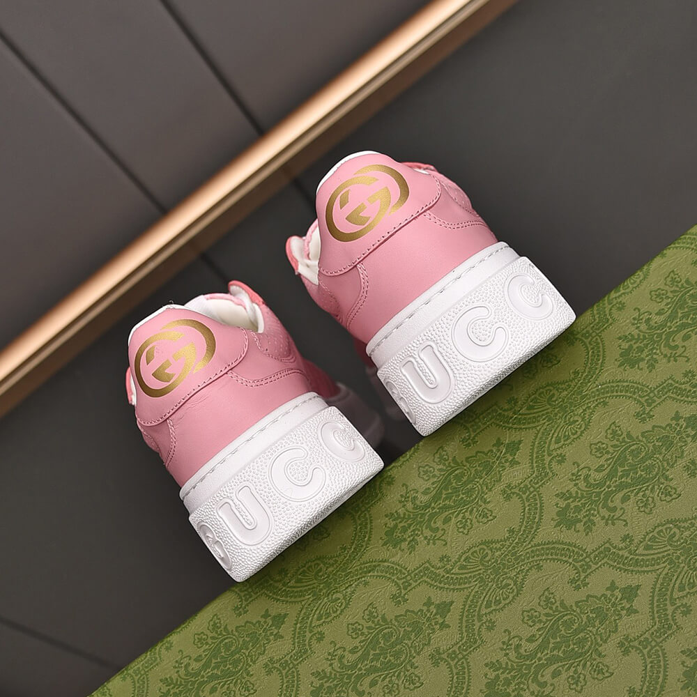 GUCCI Chunky B leather sneakers - Top Club
