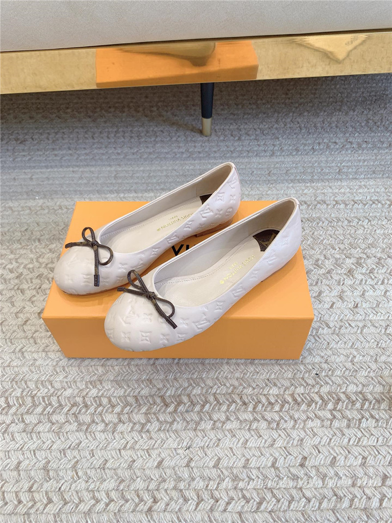 louis vuitton LV NINA flat bottom bowknot shoes - Sneaker Replica Workshop