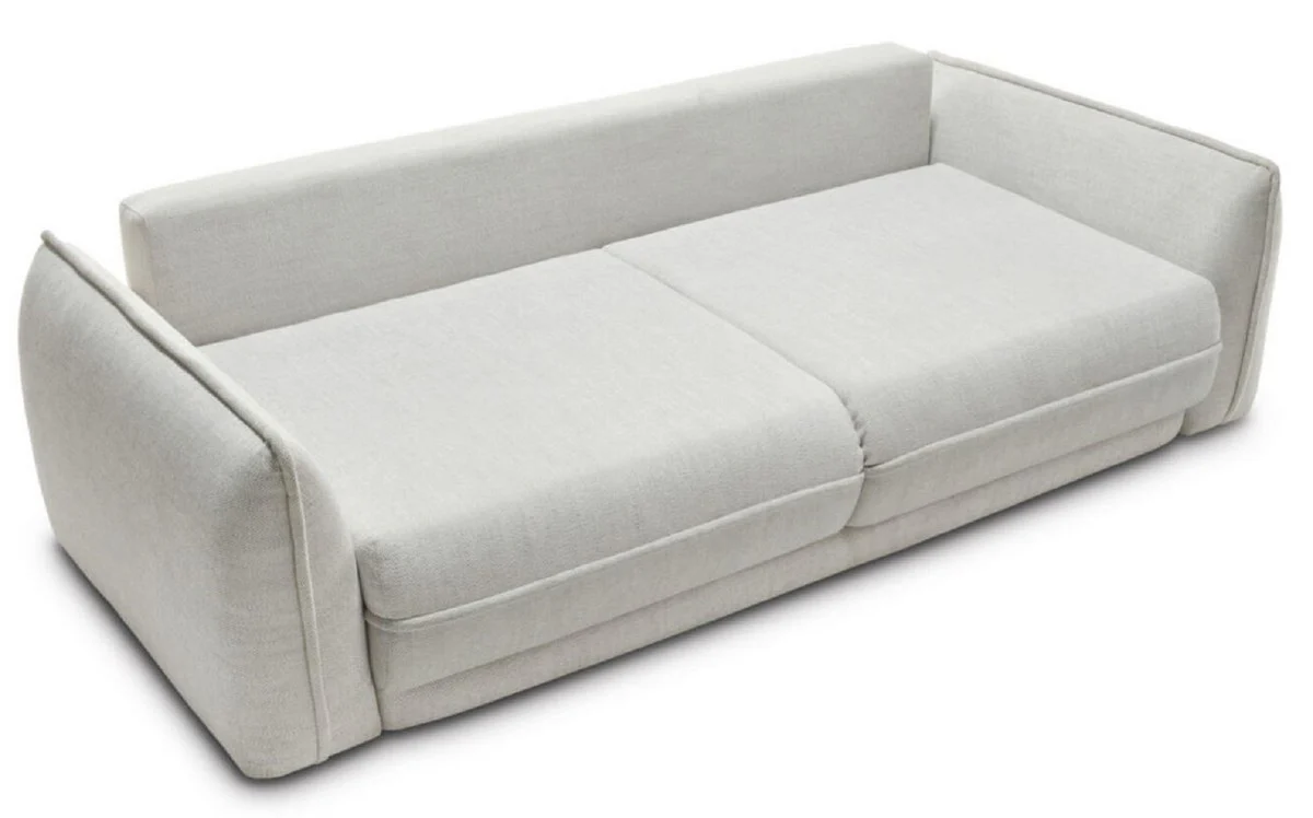 Luxury sofa gray 253 x 120 x H. 74 cm - Living room sofa with sleeping function - Living room furniture - Luxury furniture - Luxury interior
