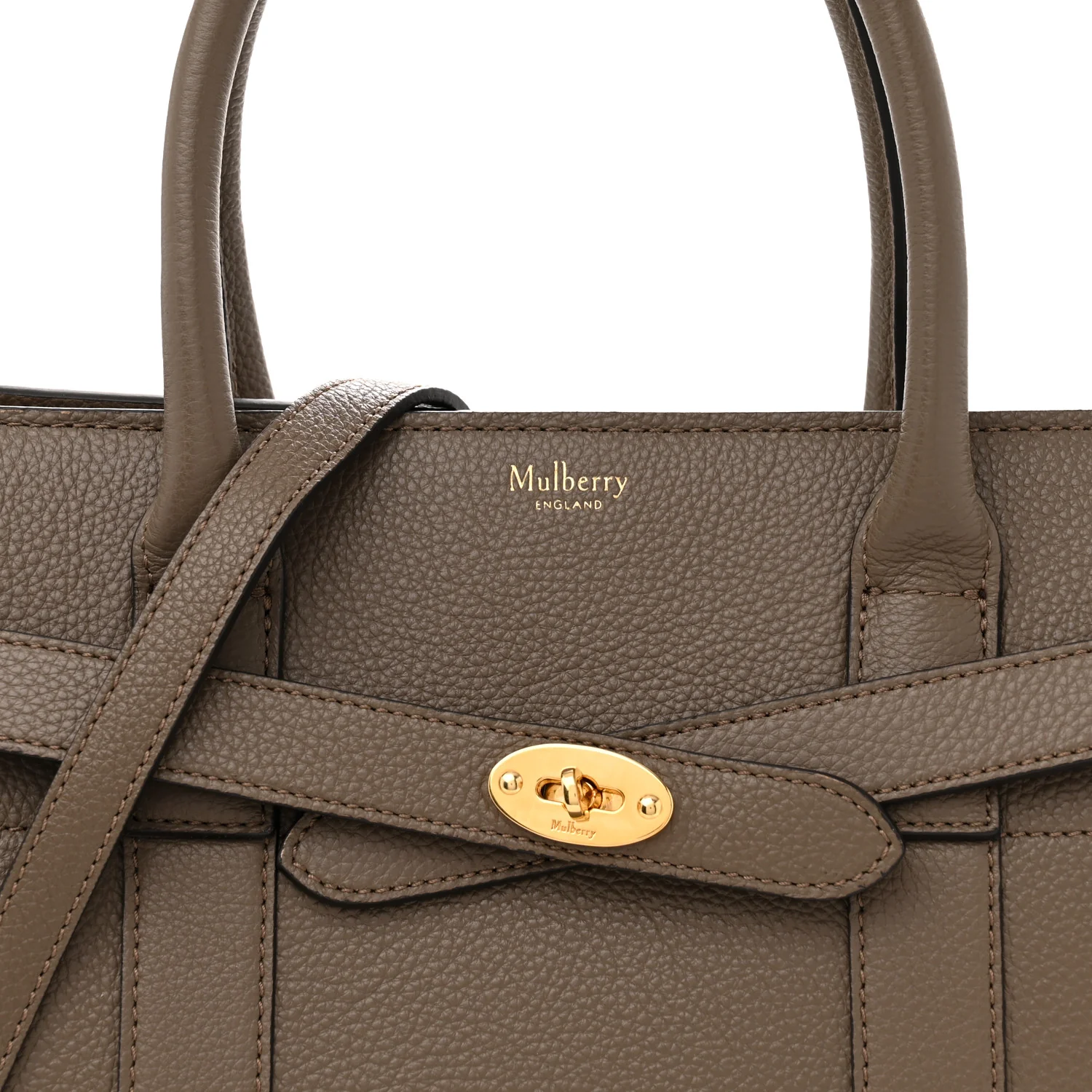 Classic Grain Small Zipped Bayswater Clay - Top Club