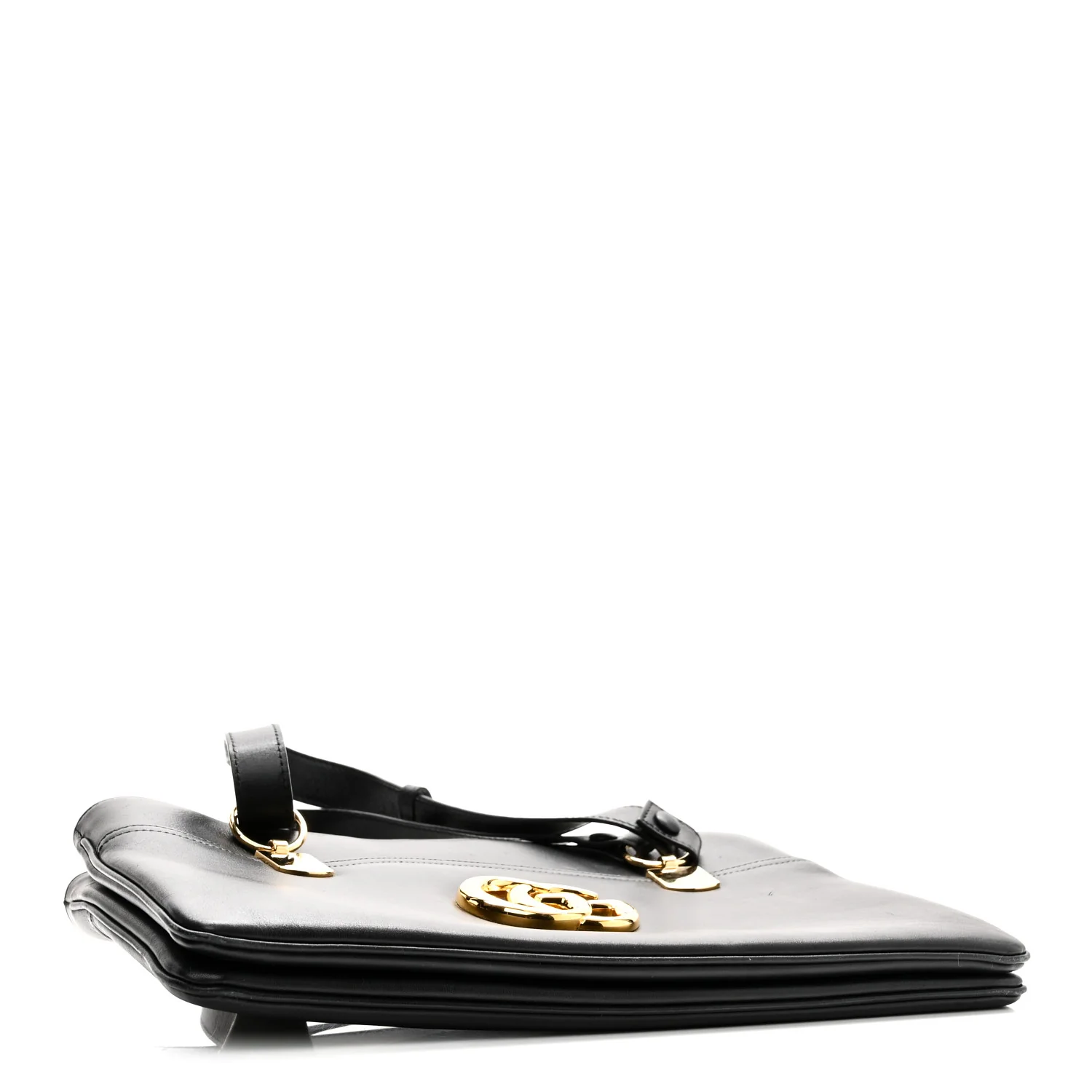 Vitello Palmellato Lux Large Arli Top Handle Bag Black - Top Club