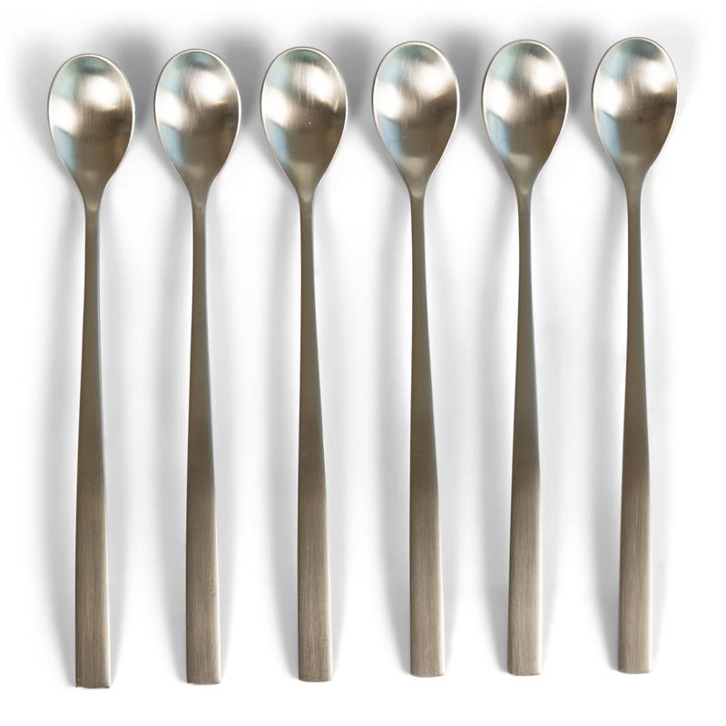 Lepel Latte Noma champagne - set van 6