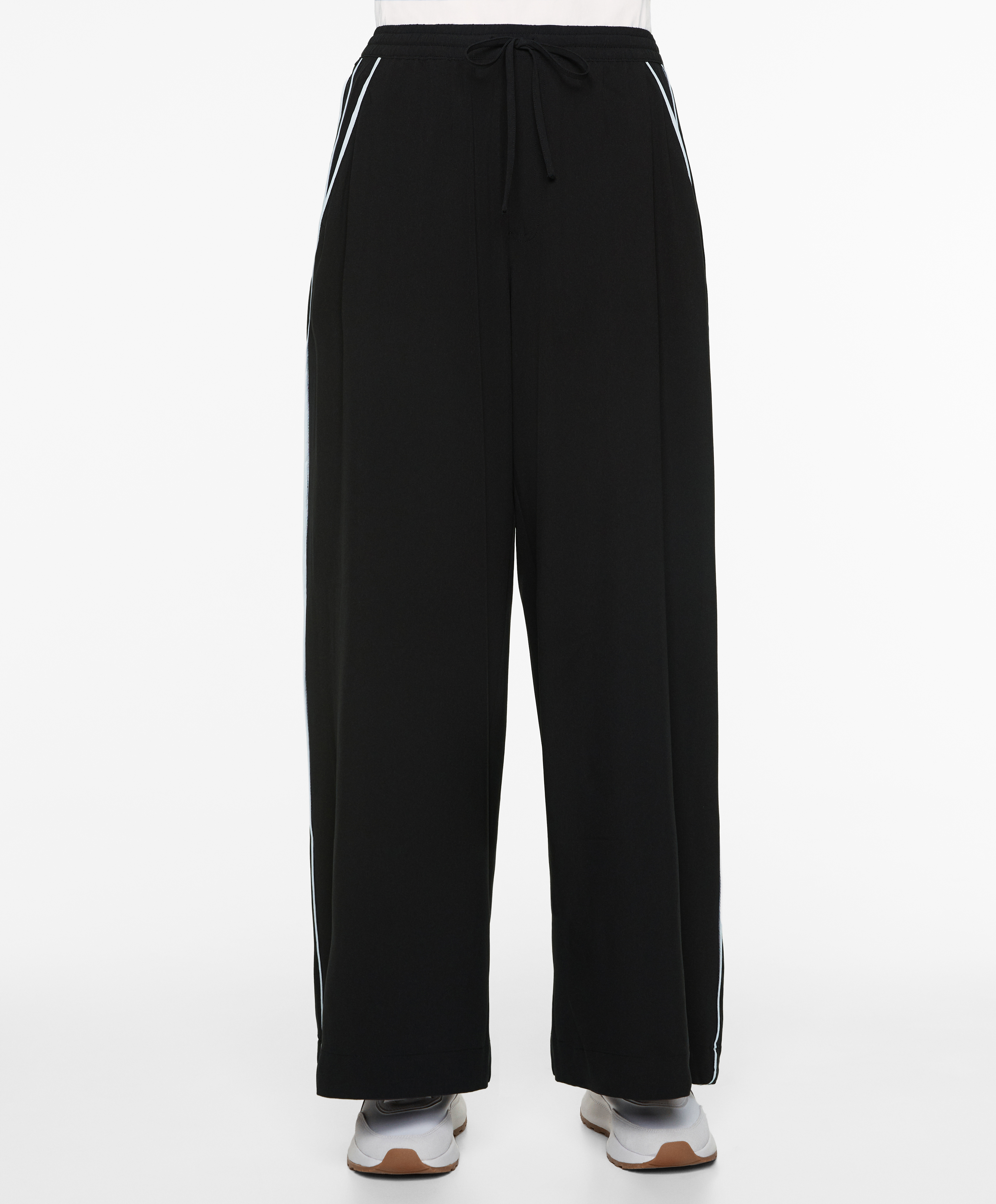 OYSHO Water-repellent straight-leg trousers