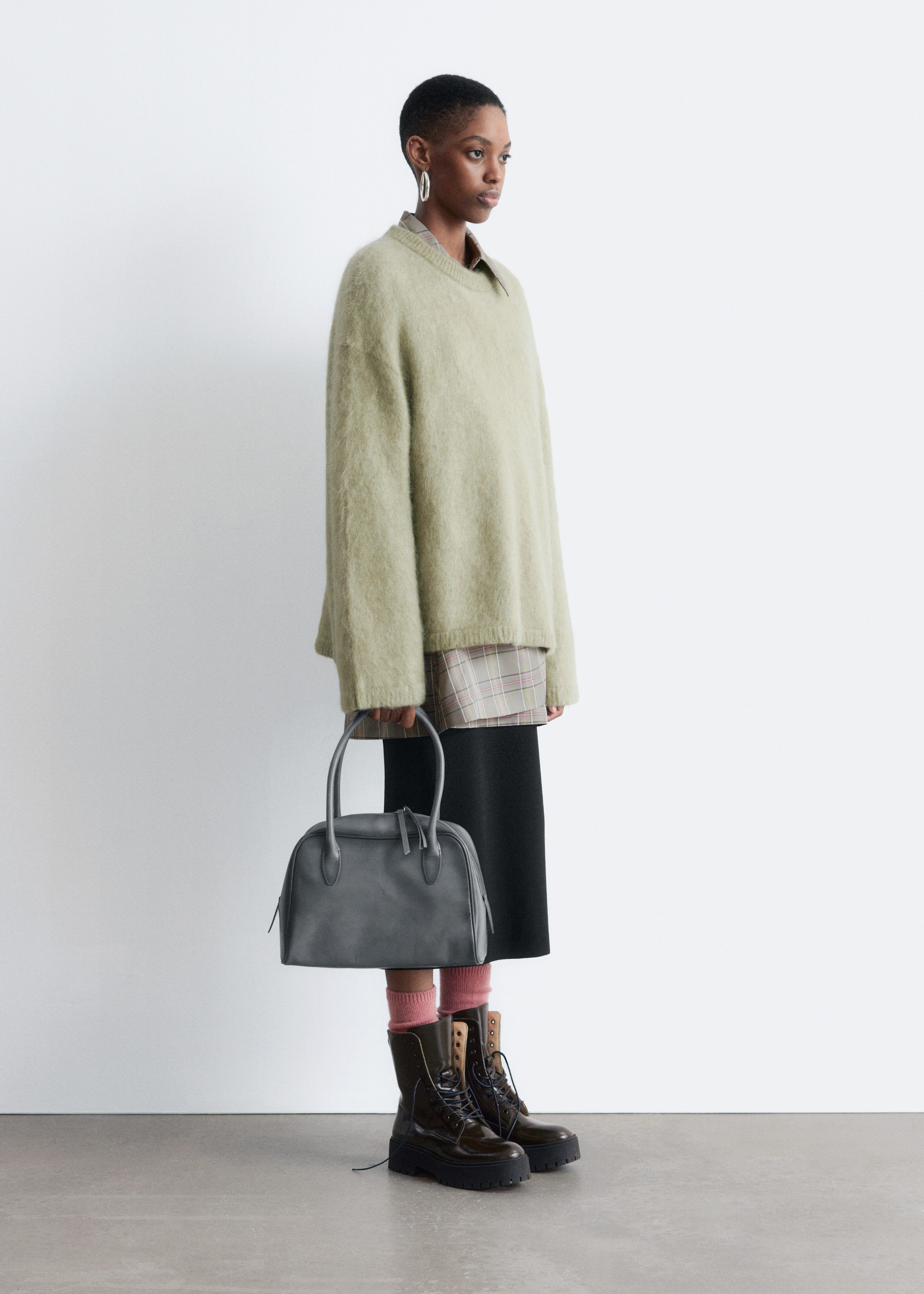 & Other Stories MOHAIR-BLEND JUMPER