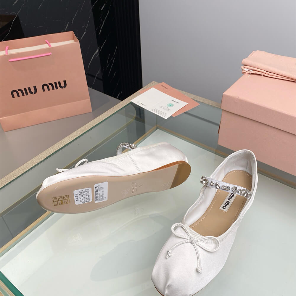 MiuMiu Satin ballerinas - Top Club